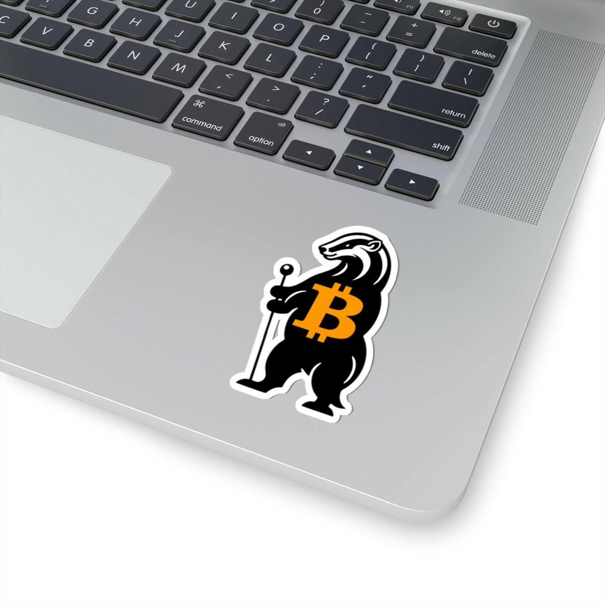 Honey Badger / Bitcoin Stickers - The Orange Habit - The Orange Habit
