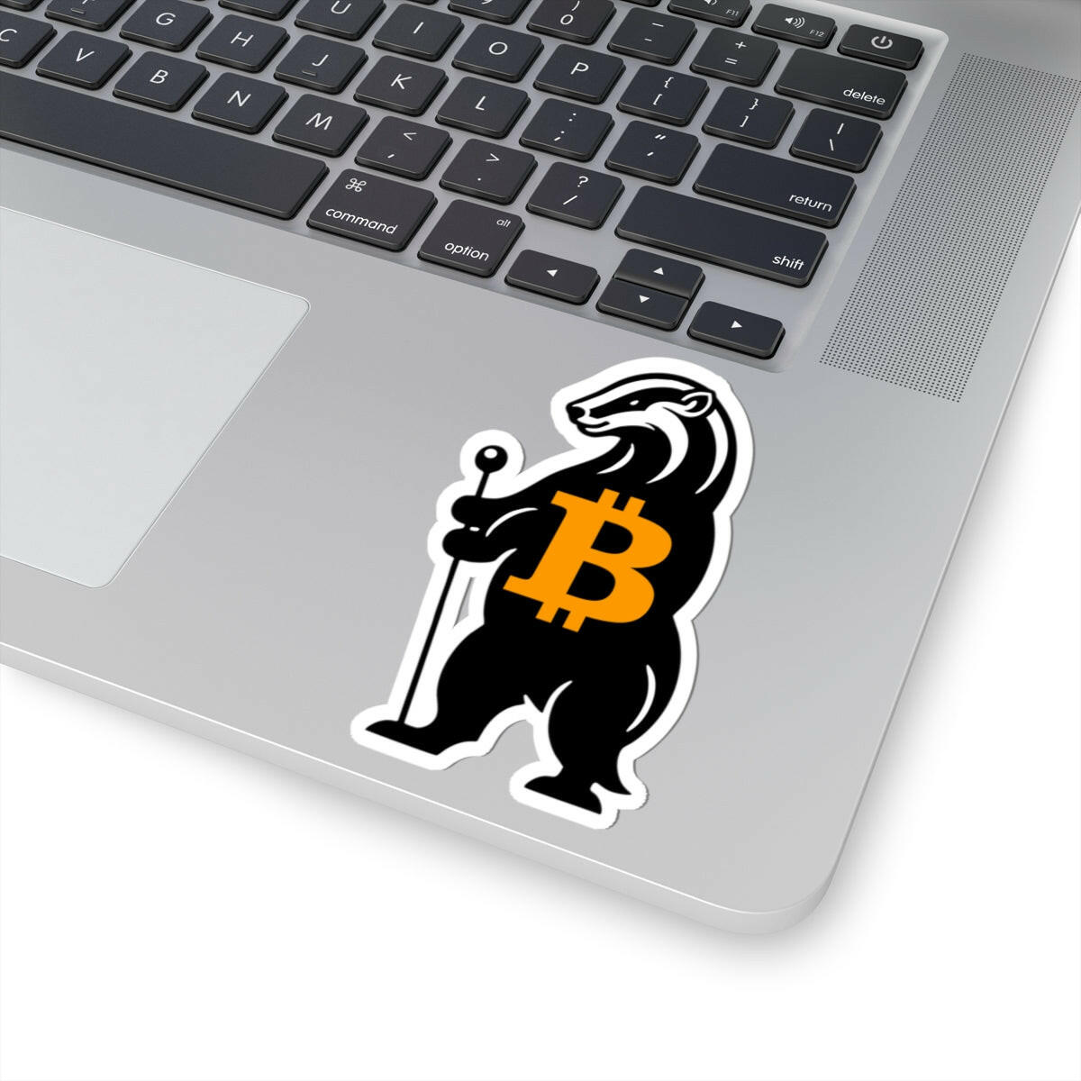 Honey Badger / Bitcoin Stickers - The Orange Habit - The Orange Habit