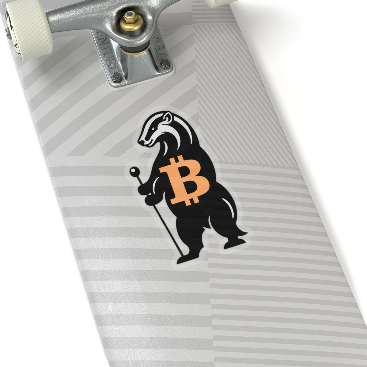 Honey Badger / Bitcoin Stickers - The Orange Habit - The Orange Habit