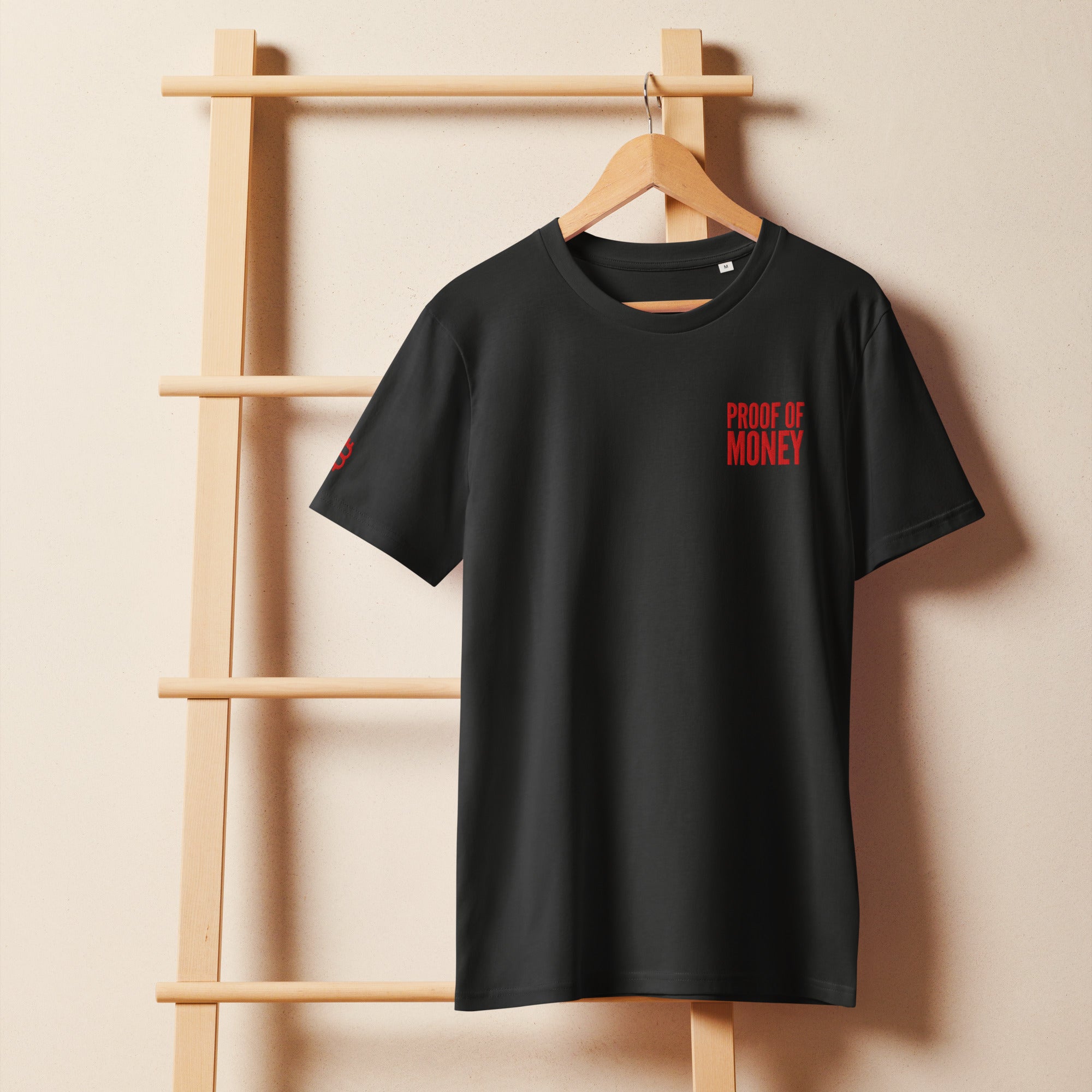 Proof of Money | Organic Bitcoin T-Shirt - SVRN_T - The Orange Habit