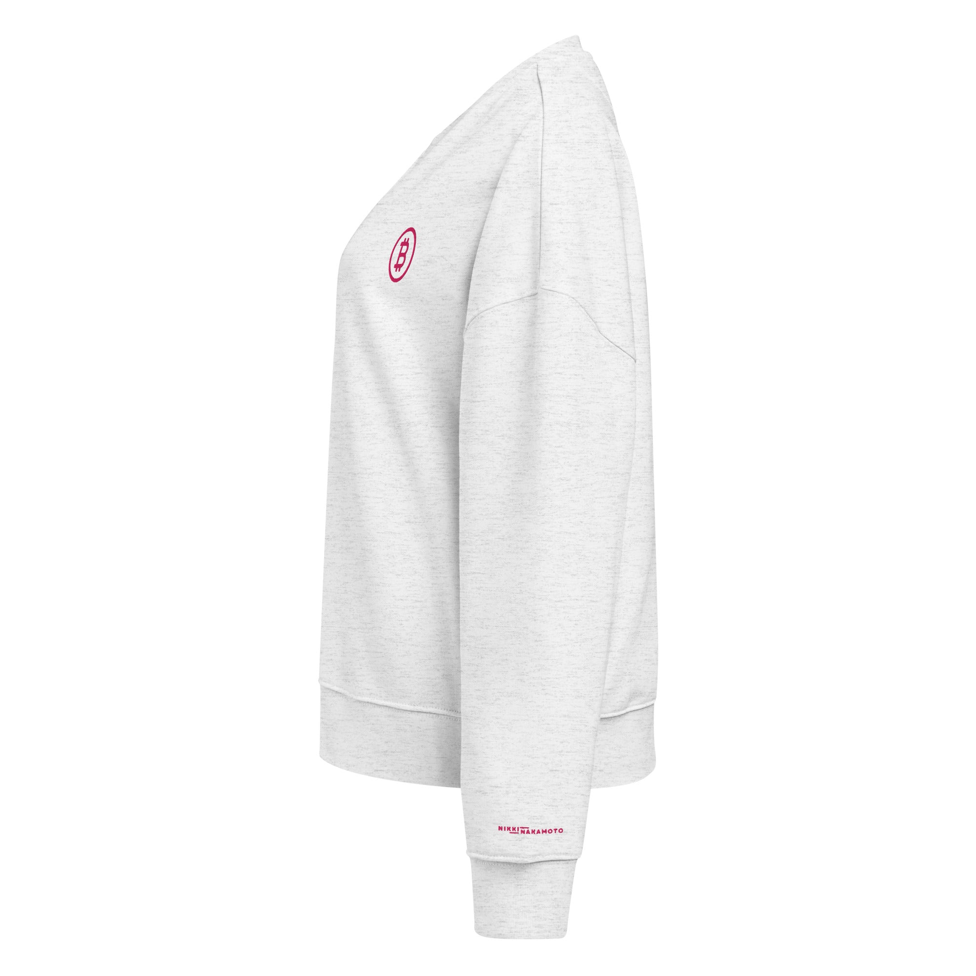 Branded / Women's Organic Sweatshirt The Orange Habit | Bitcoin Clothing & Apparel.