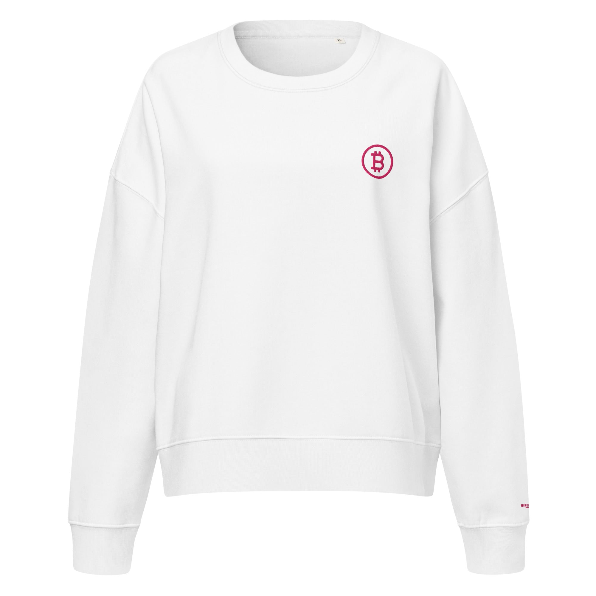 Branded / Women's Organic Sweatshirt The Orange Habit | Bitcoin Clothing & Apparel.