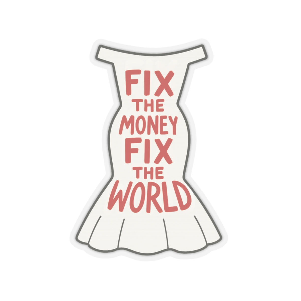 Fix The Money / Stickers - The Orange Habit - The Orange Habit