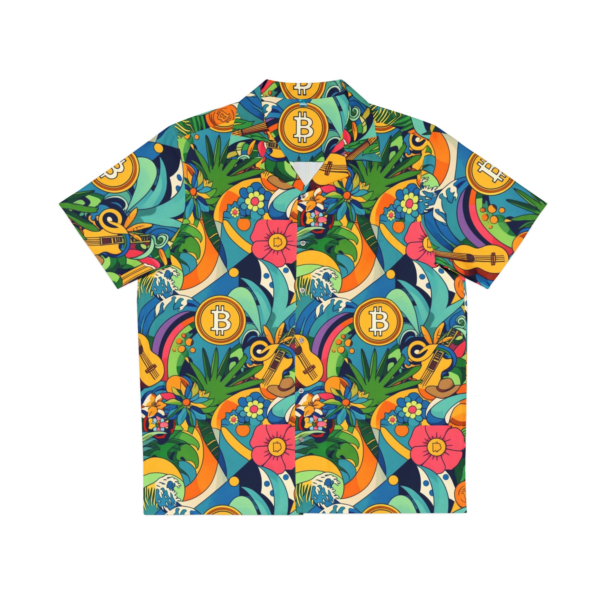 Camisa hawaiana para hombre ALOHA SATOSHI