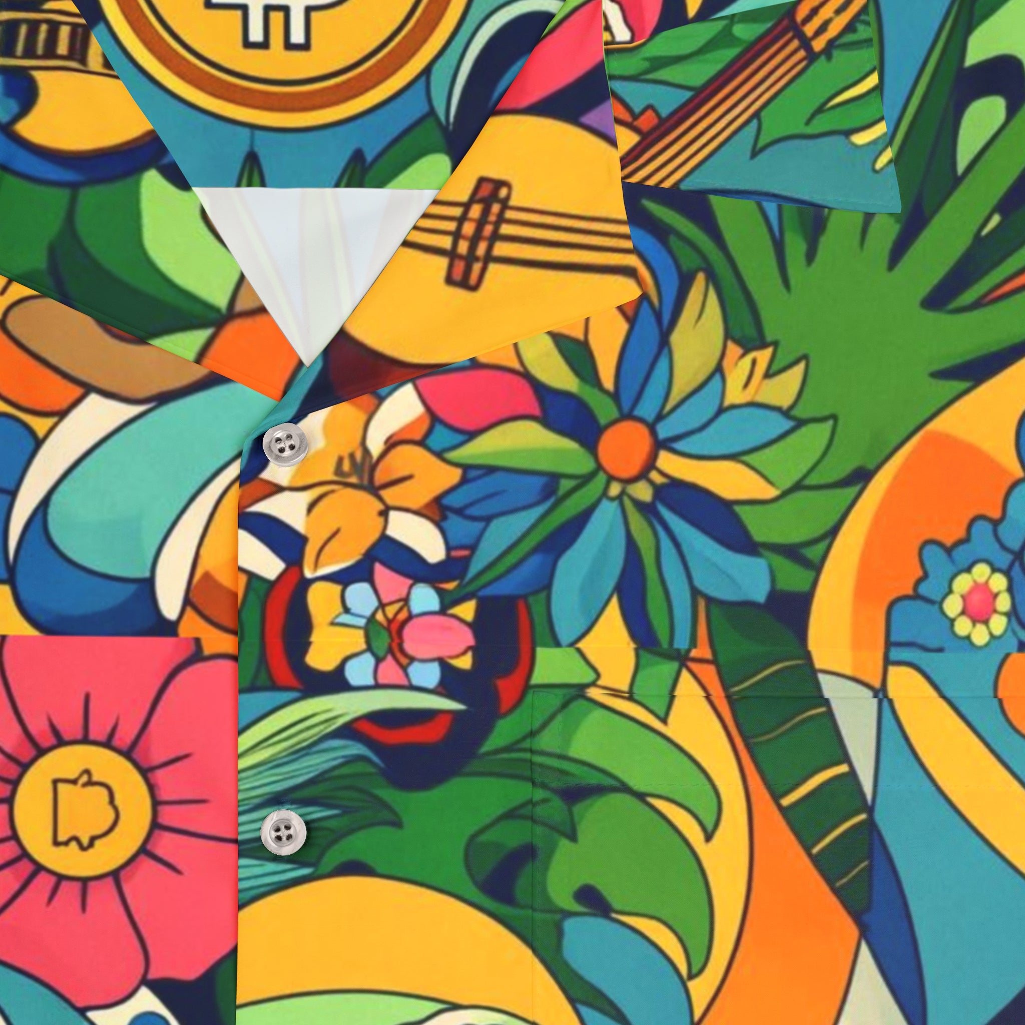 ALOHA SATOSHI / Hawaiihemd für Herren