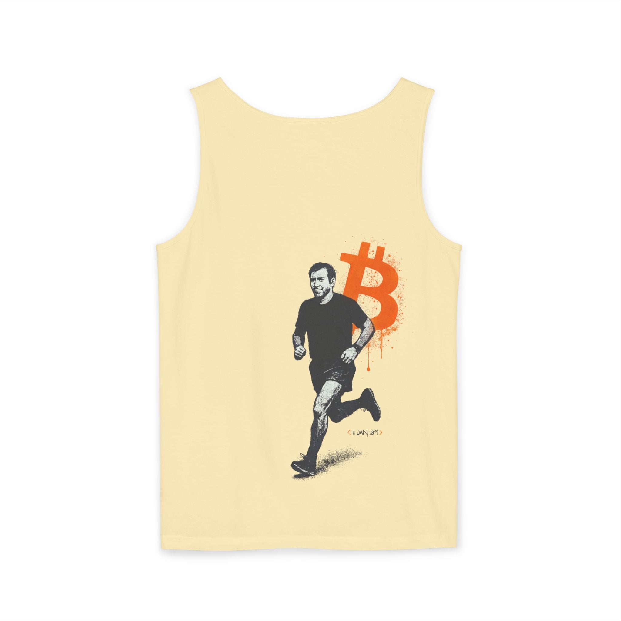 Running Bitcoin / Tank Top - The Orange Habit