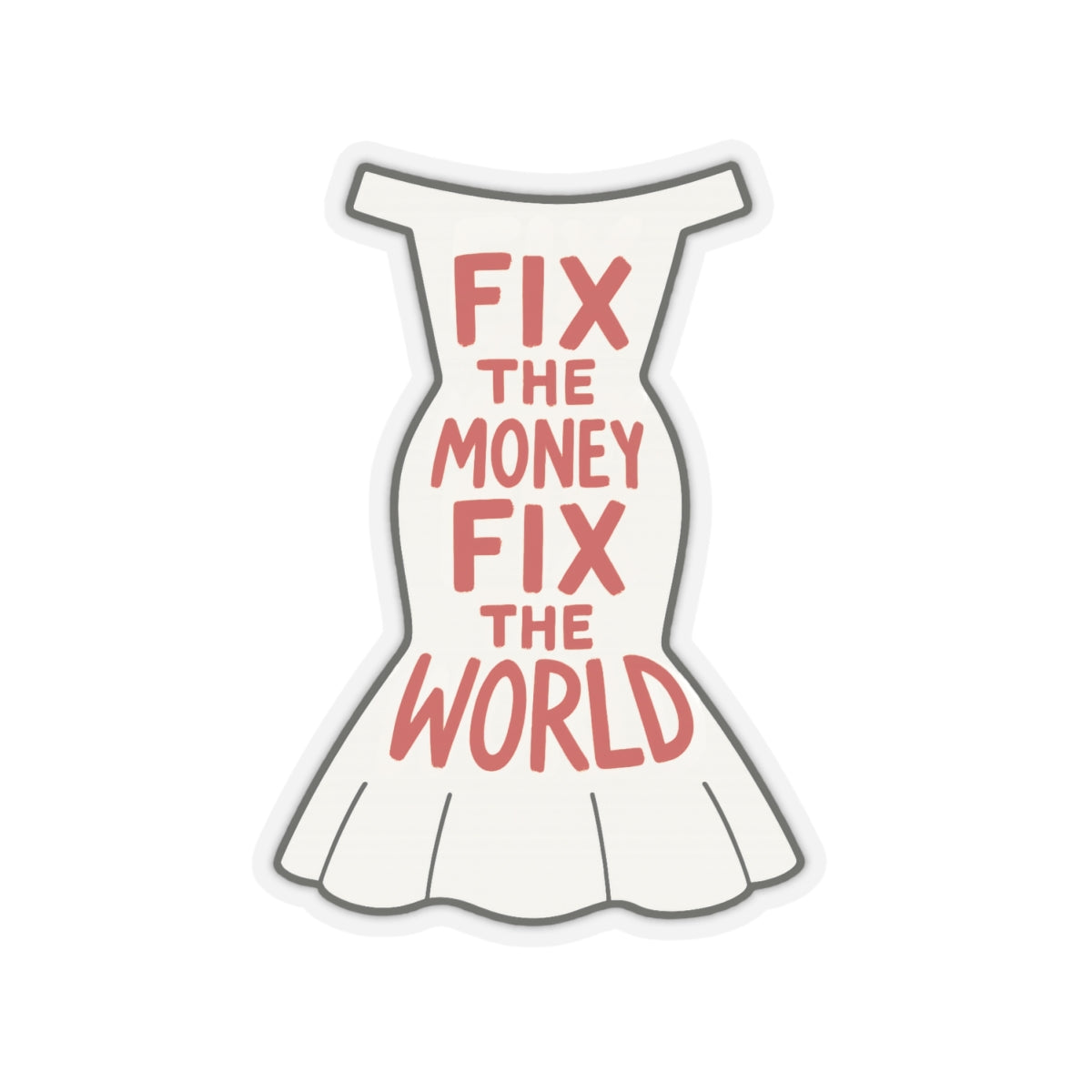Fix The Money / Stickers - The Orange Habit - The Orange Habit