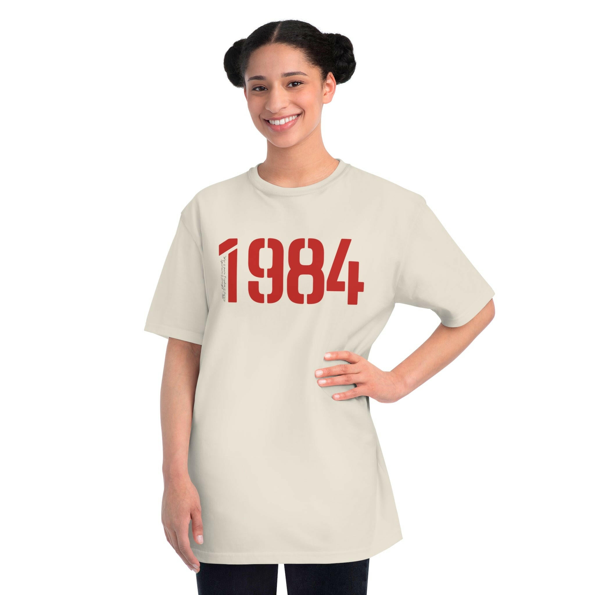1984 / Organic Bitcoin T-Shirt - SVRN_T - The Orange Habit