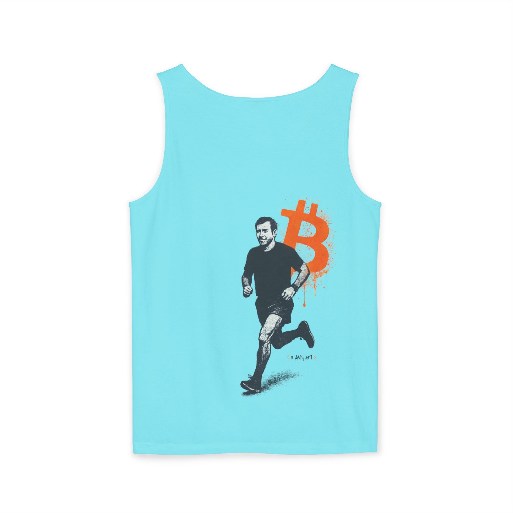 Running Bitcoin / Tank Top - The Orange Habit