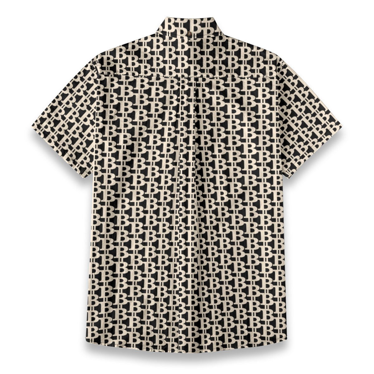 The B / Mens Cotton Slub Shirt  The Orange Habit | Bitcoin Clothing & Apparel.