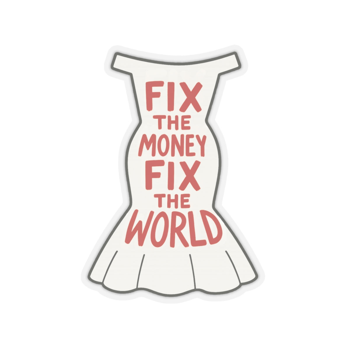 Fix The Money / Stickers - The Orange Habit - The Orange Habit