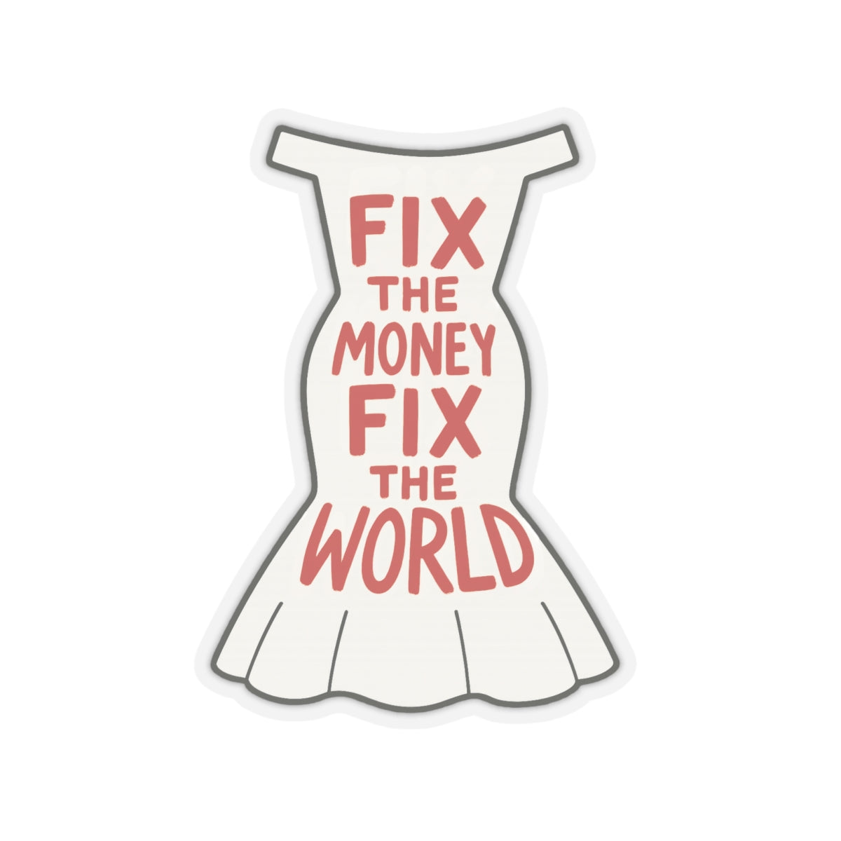 Fix The Money / Stickers - The Orange Habit - The Orange Habit