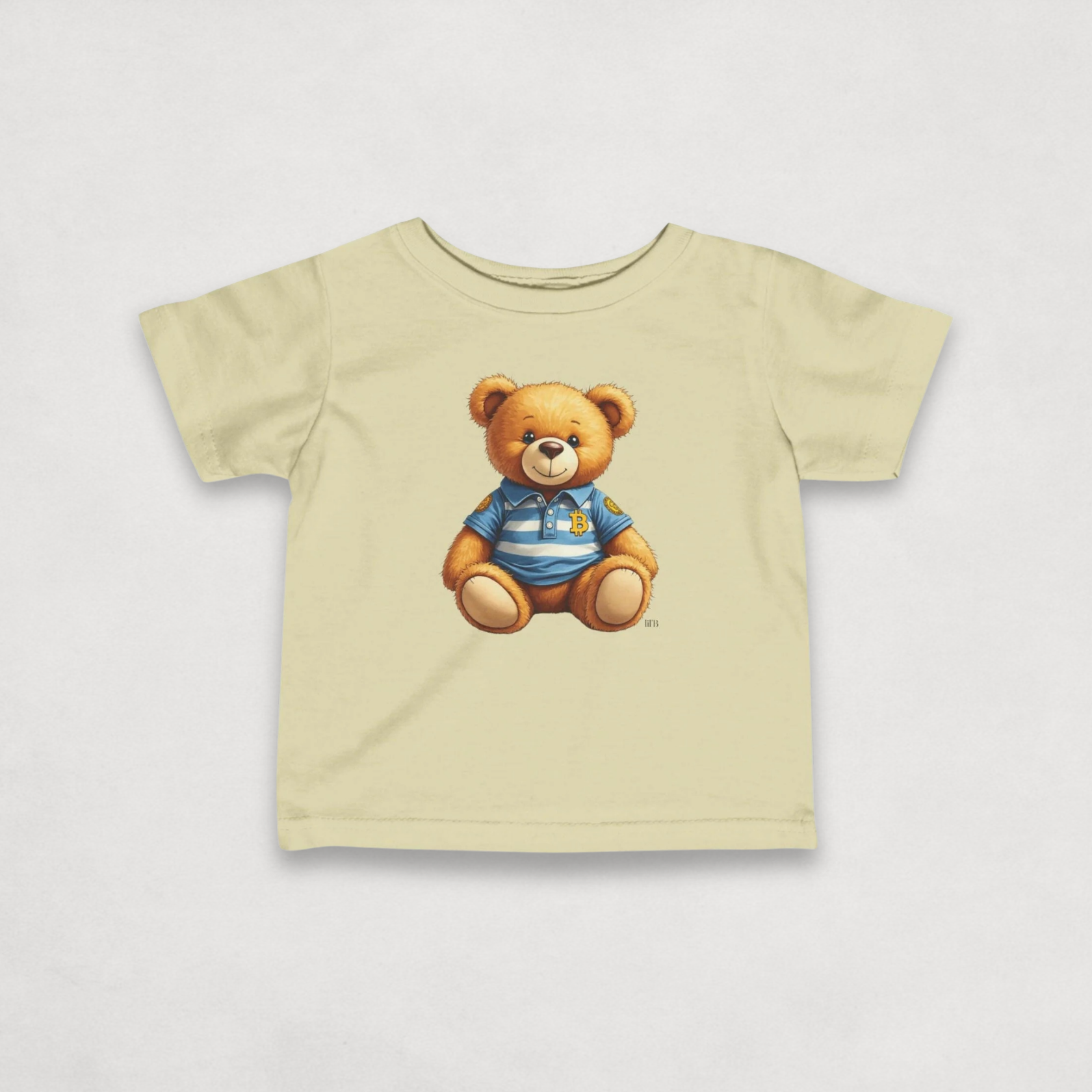 Natural Bitcoin Tee for Infants by lil'B from the Bearish Collection