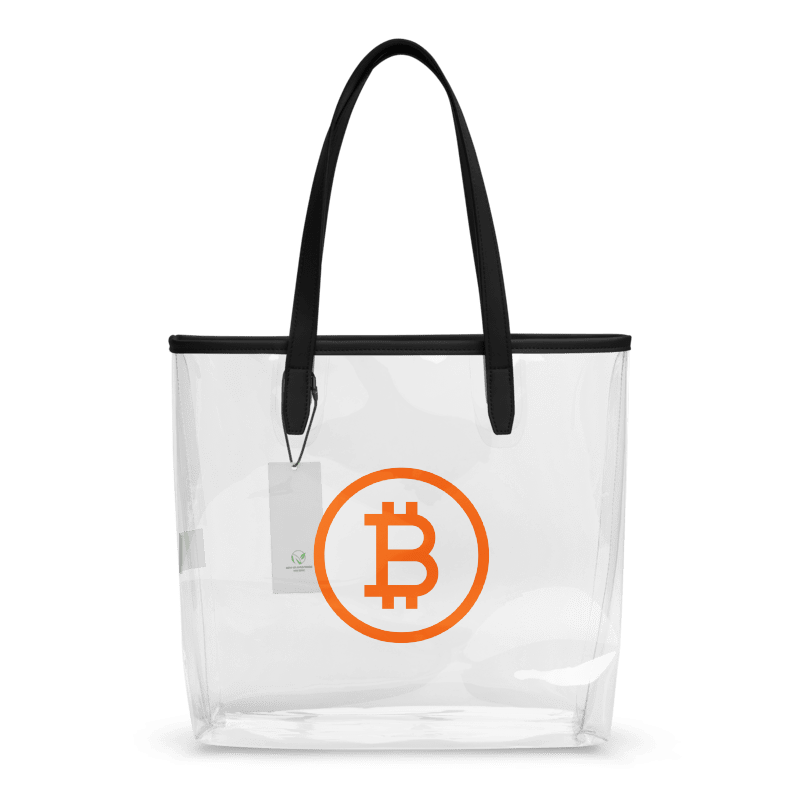 Don't Trust, Verify / Clear Tote