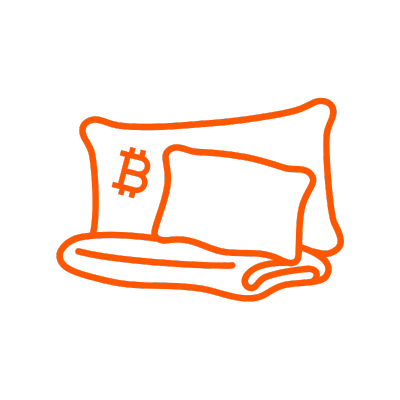 Shop Bitcoin Home Decor at The Orange Habit