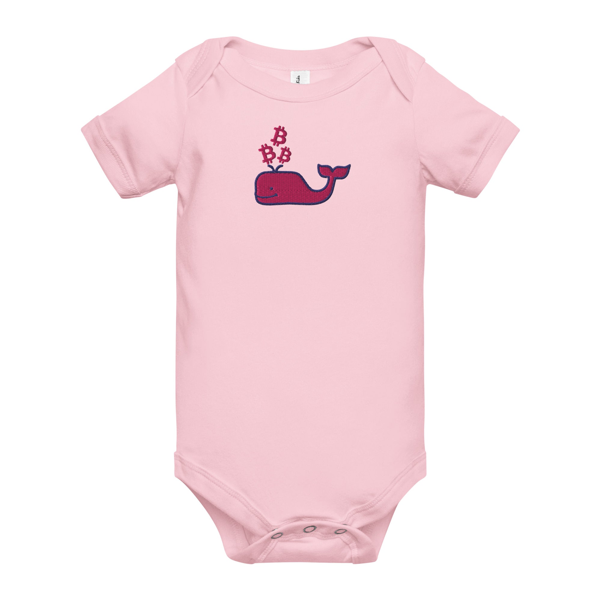 Bitcoin Whale Bitcoin onesie by Lil'B | The Orange Habit