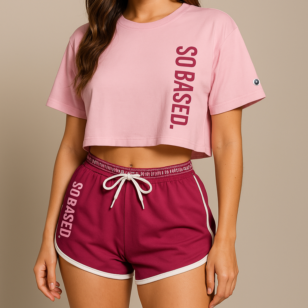 So Based / Women's Shorts - The Orange Habit