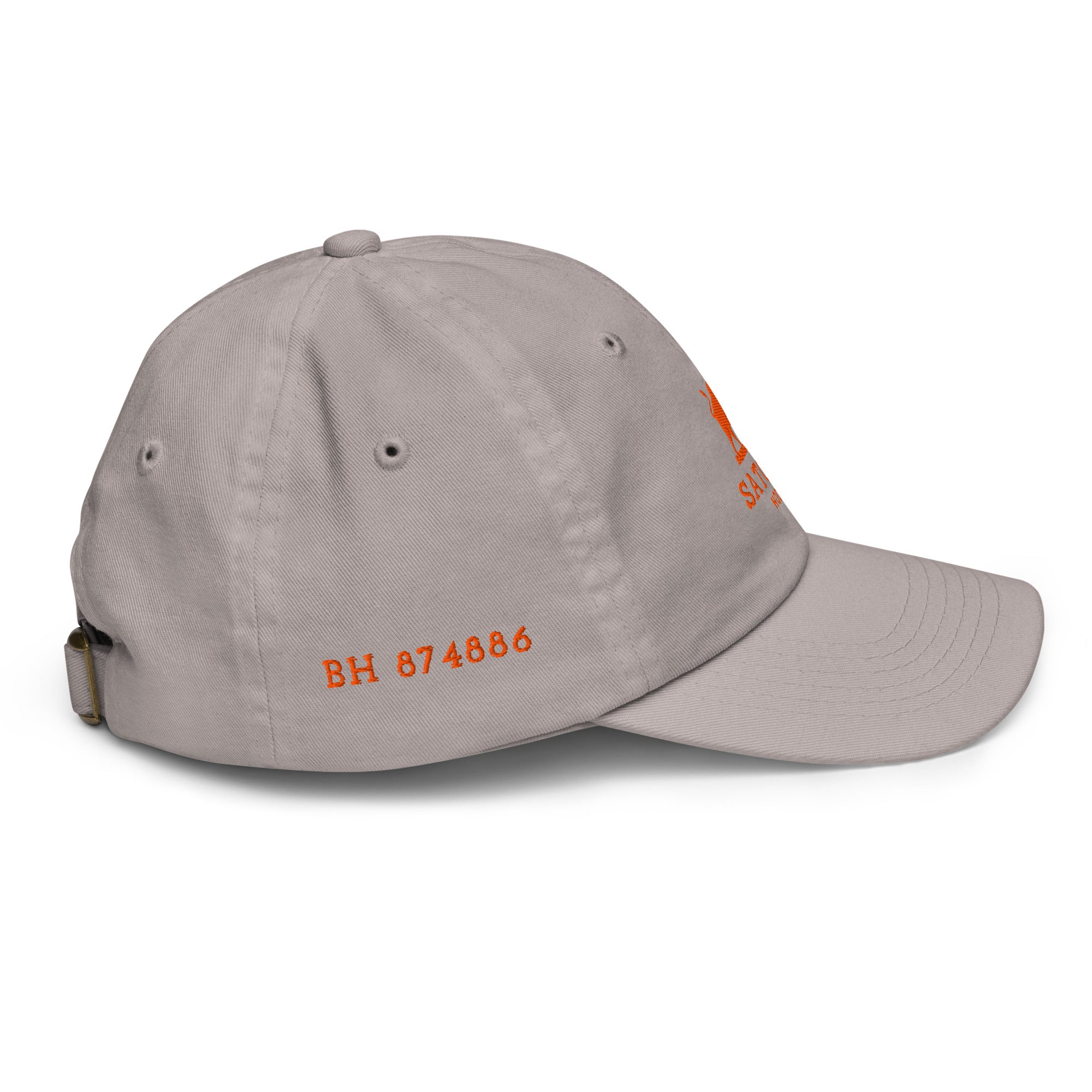 SATOSHI HODLR / Kid's Hat - The Orange Habit