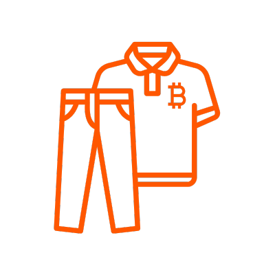 Bitcoin clothing collection | The Orange Habit