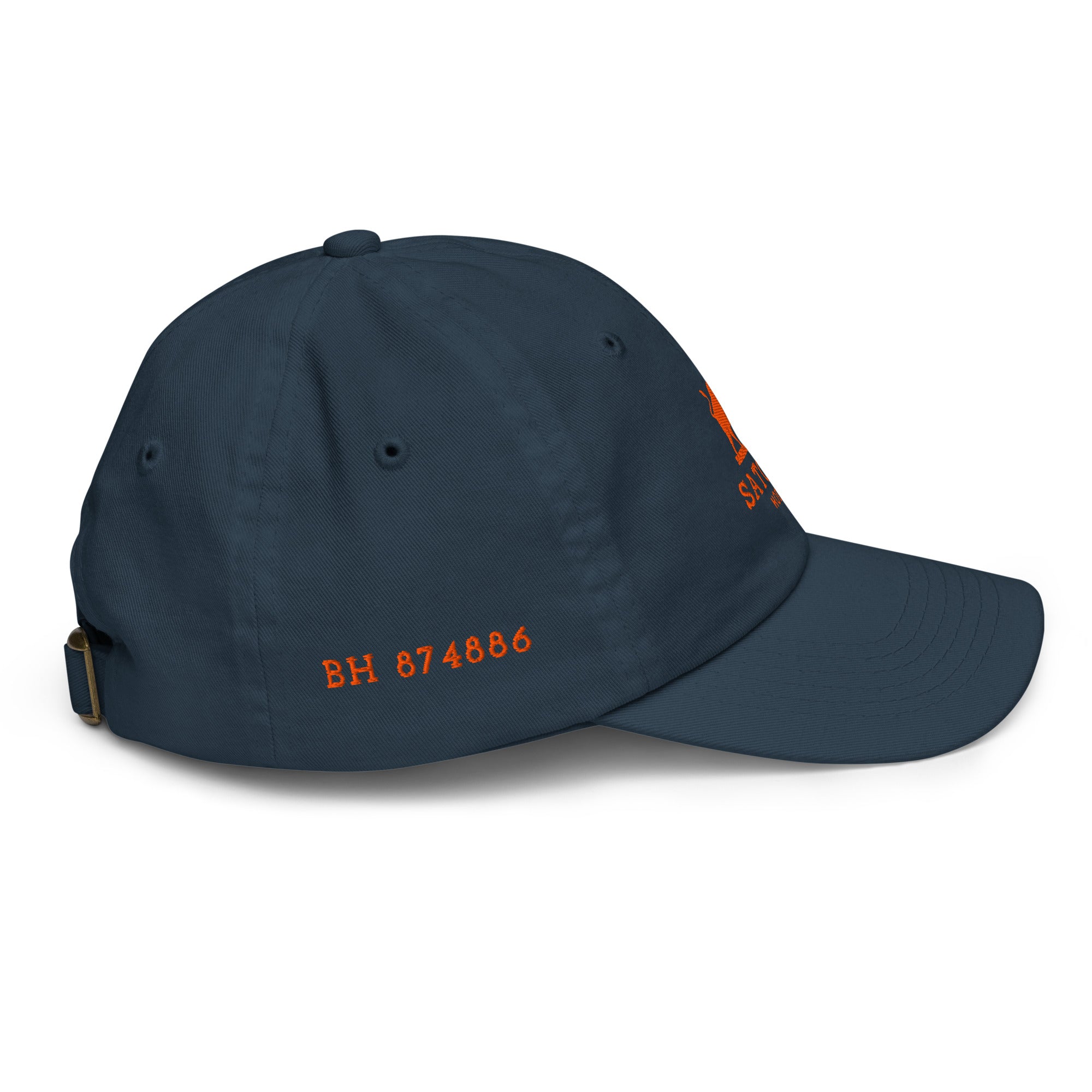 SATOSHI HODLR / Kid's Hat - The Orange Habit