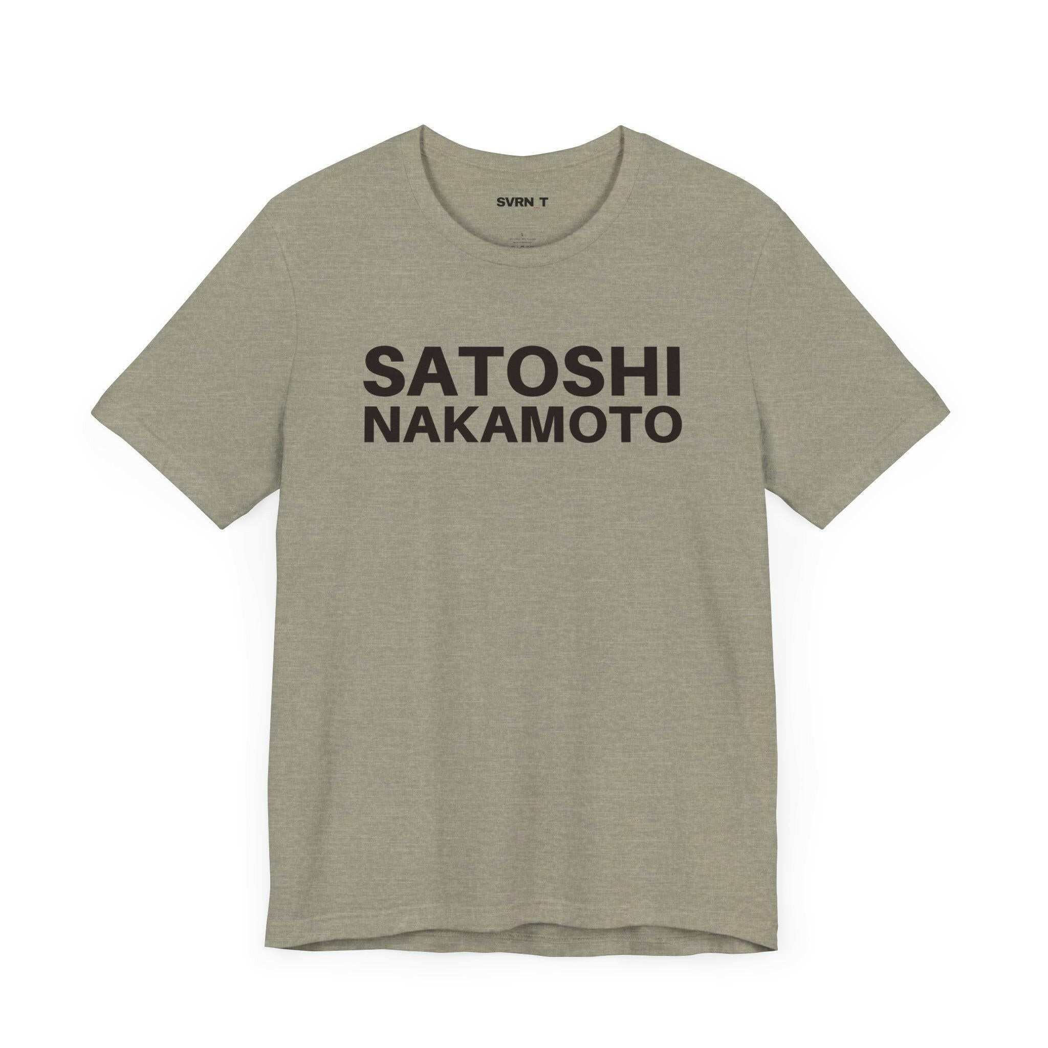 Nakamoto / Bitcoin T-Shirt - SVRN_T - The Orange Habit