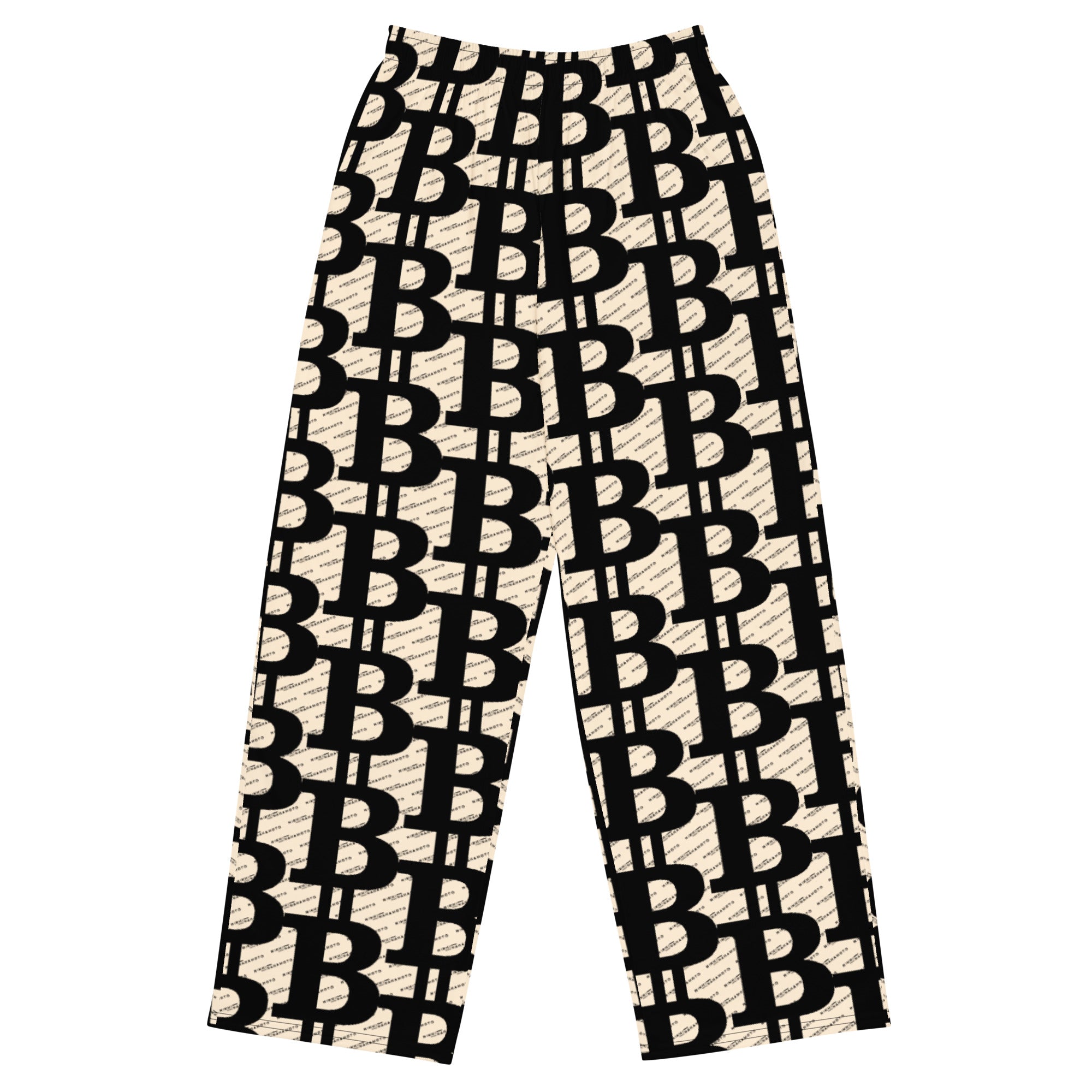 THE B / Wide Leg Pants  The Orange Habit | Bitcoin Clothing & Apparel.