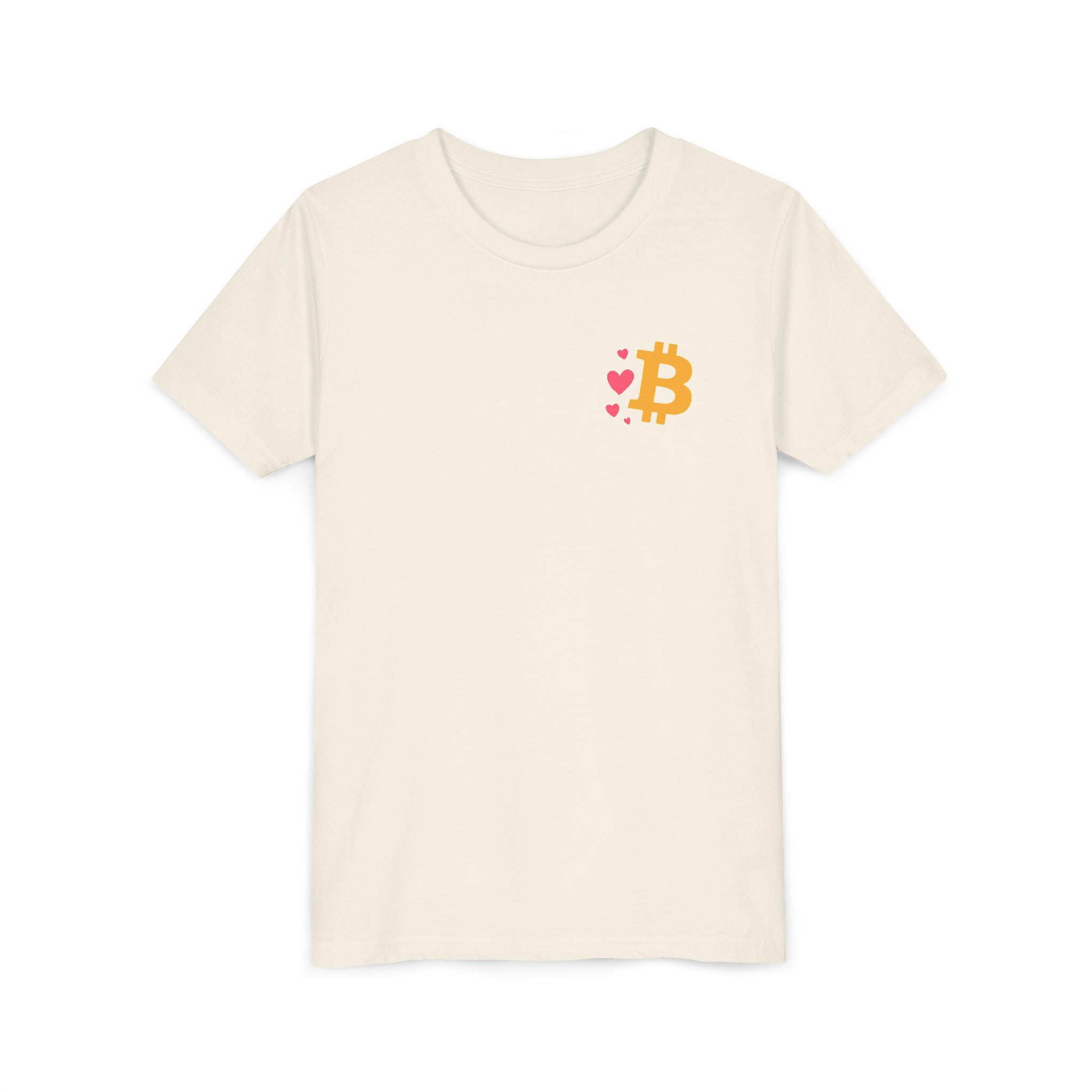 Yellow Bitcoin Puppet Kids T-Shirt | The Orange Habit