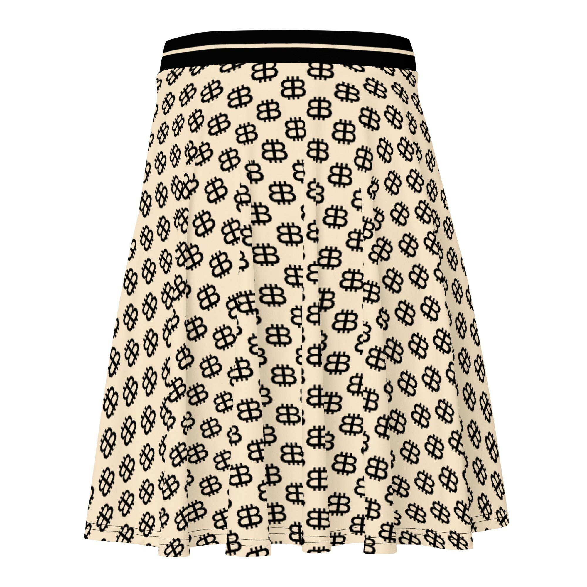 Bitcoin Skirt / BITCOIN PARIS - Nikki Nakamoto - The Orange Habit