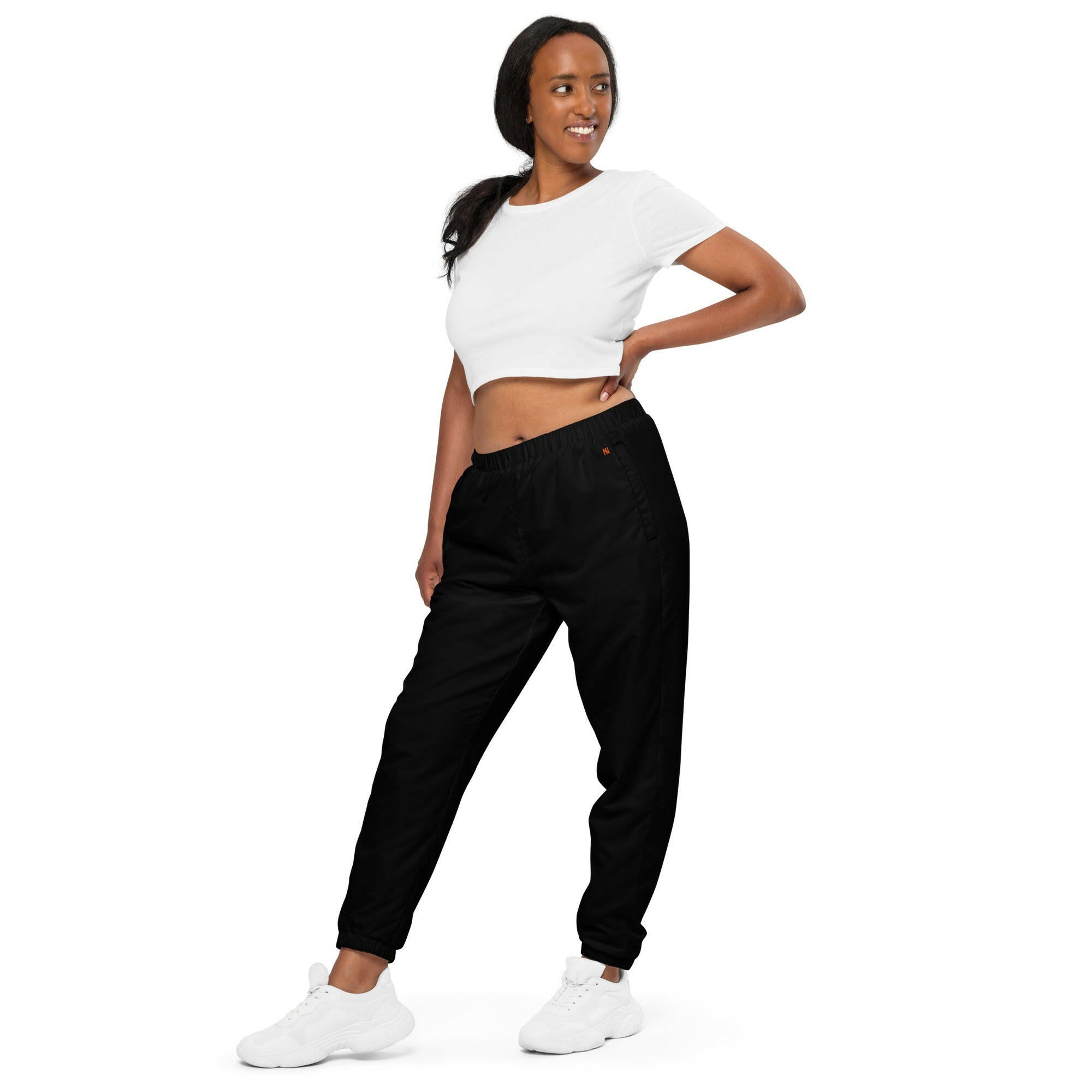 BITCOIN PARIS / Track Pants - Nikki Nakamoto - The Orange Habit