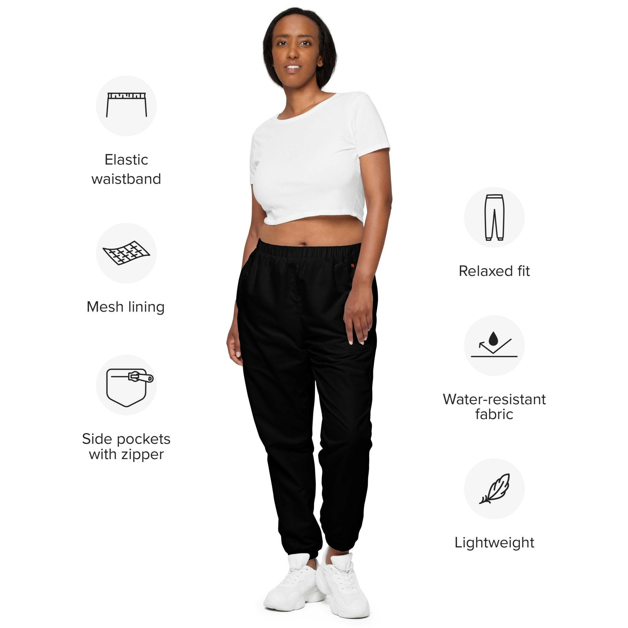 BITCOIN PARIS / Track Pants - Nikki Nakamoto - The Orange Habit
