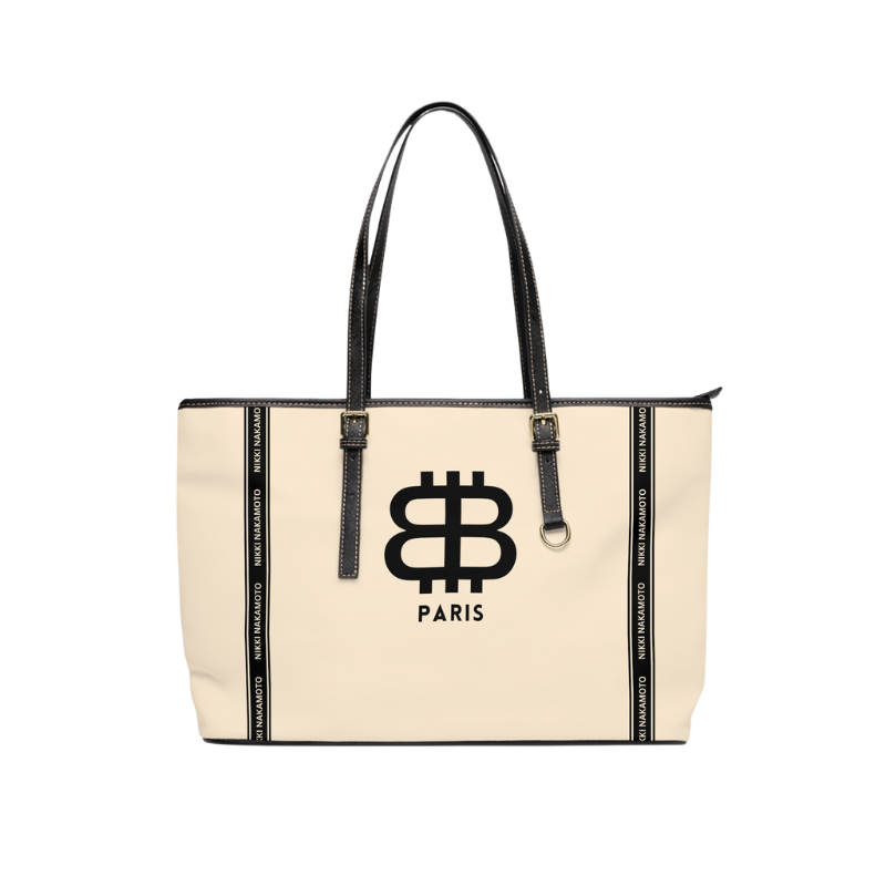 BITCOIN PARIS / Cream Purse - Nikki Nakamoto Bags - The Orange Habit
