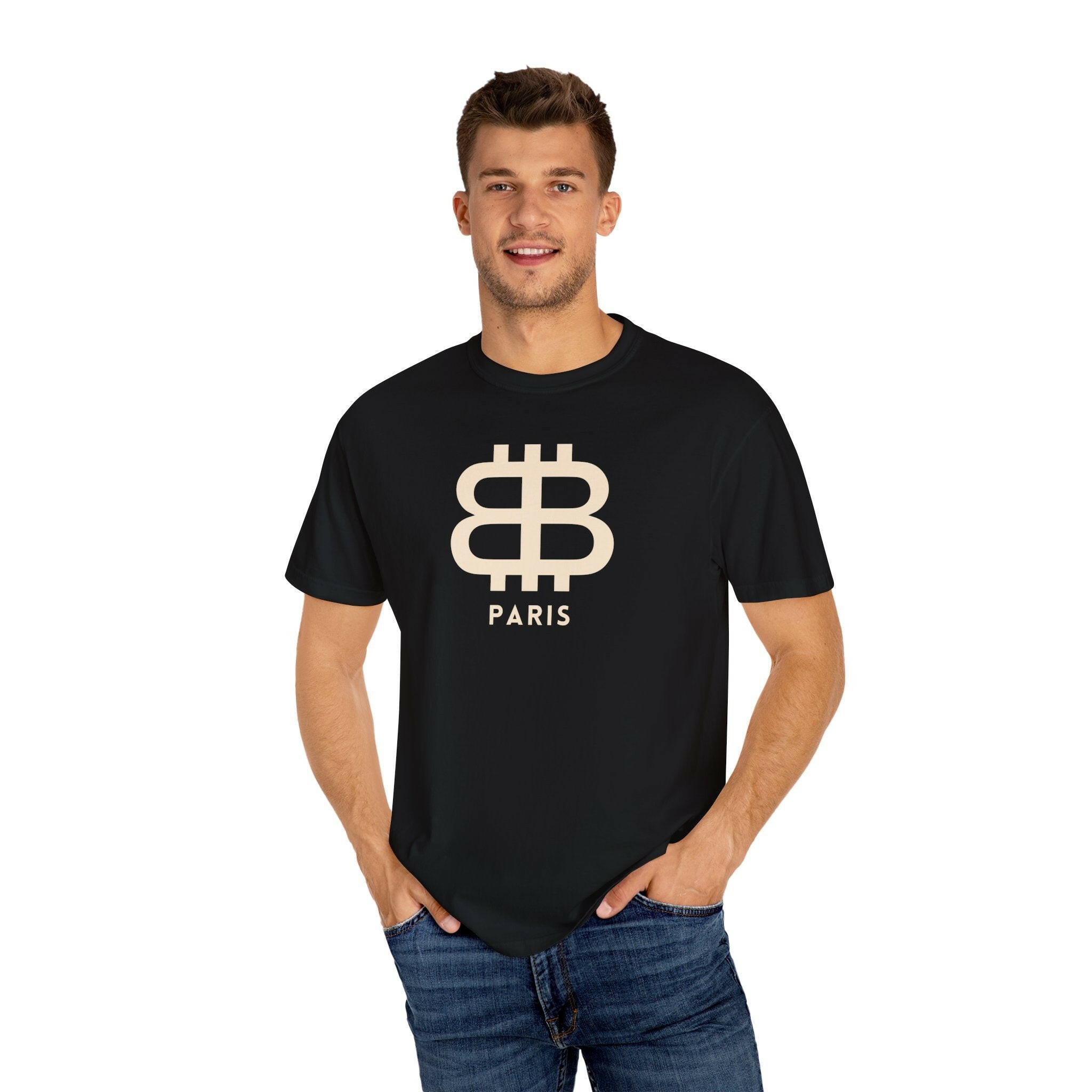 BITCOIN PARIS / Premium T-shirt - SVRN_T - The Orange Habit
