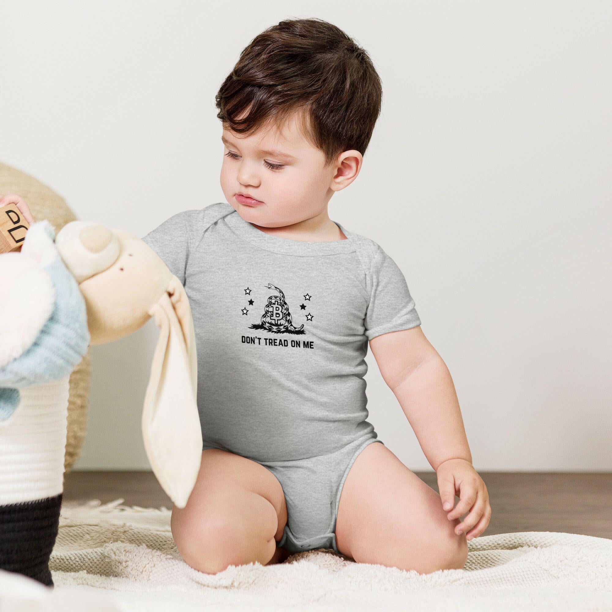 DON'T TREAD ON ME / Bitcoin Onesie - Lil'B - The Orange Habit