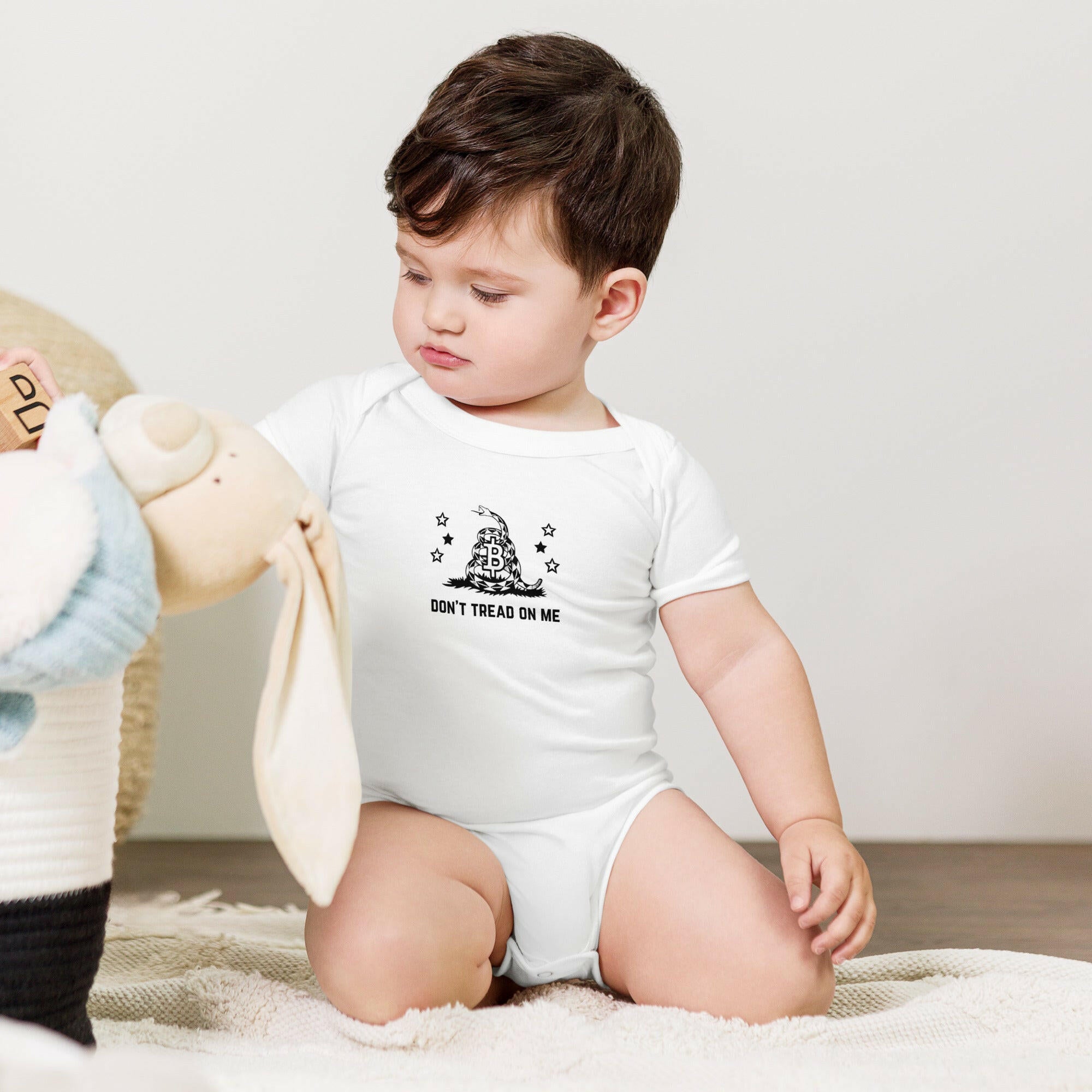 DON'T TREAD ON ME / Bitcoin Onesie - Lil'B - The Orange Habit