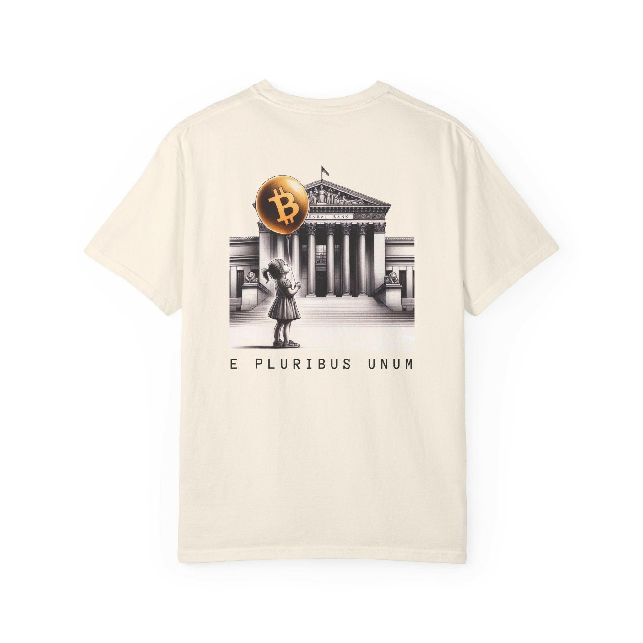 E PLURIBUS UNUM / Bitcoin T-Shirt - SVRN_T - The Orange Habit
