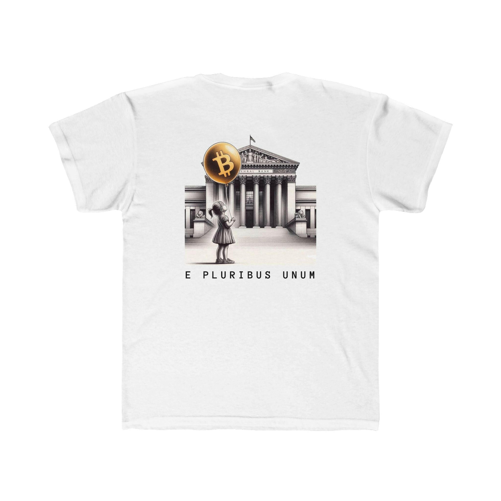 E PLURIBUS UNUM / Kid's Bitcoin Tee - Lil'B - The Orange Habit