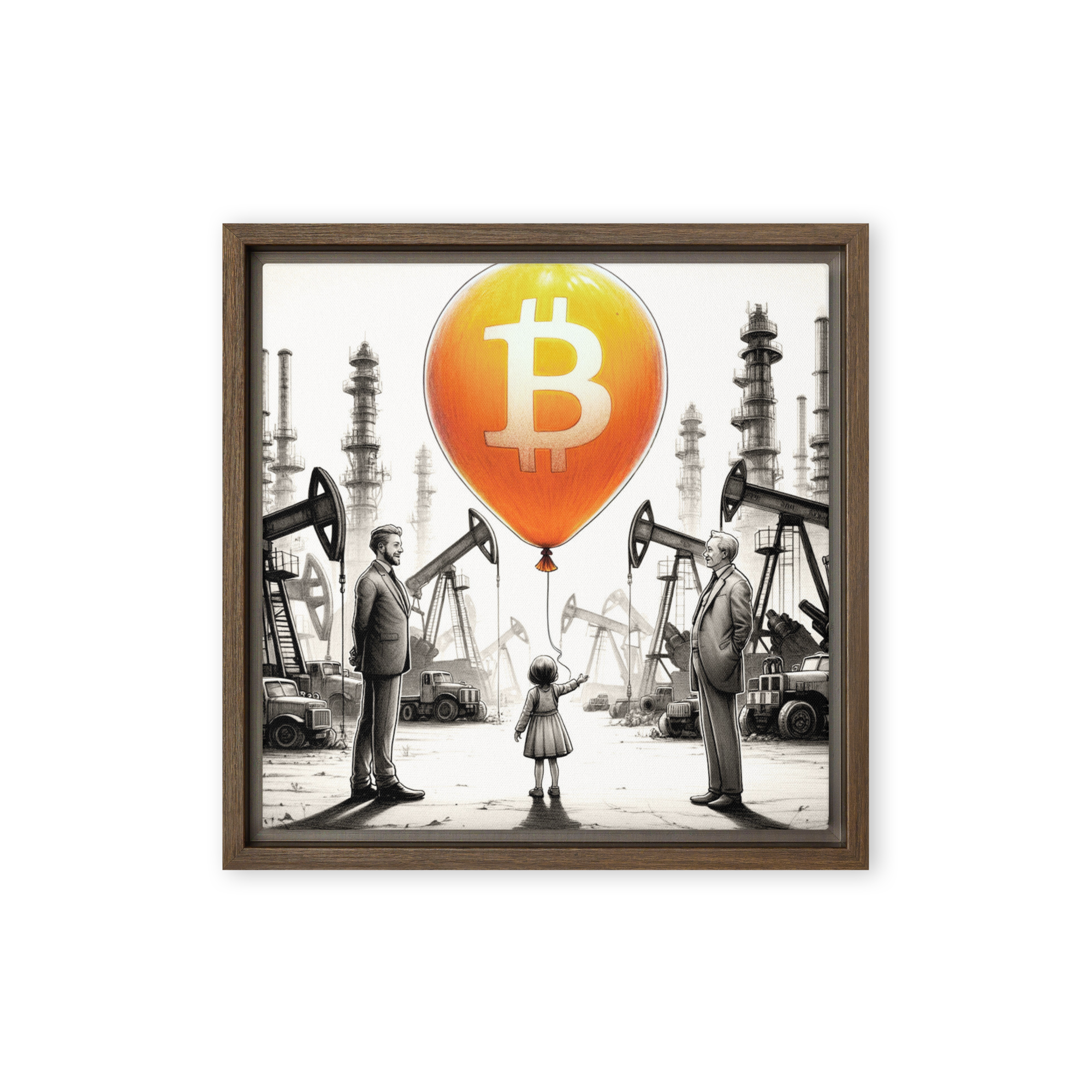 Bitcoin-Kunst / Energie neu erfunden