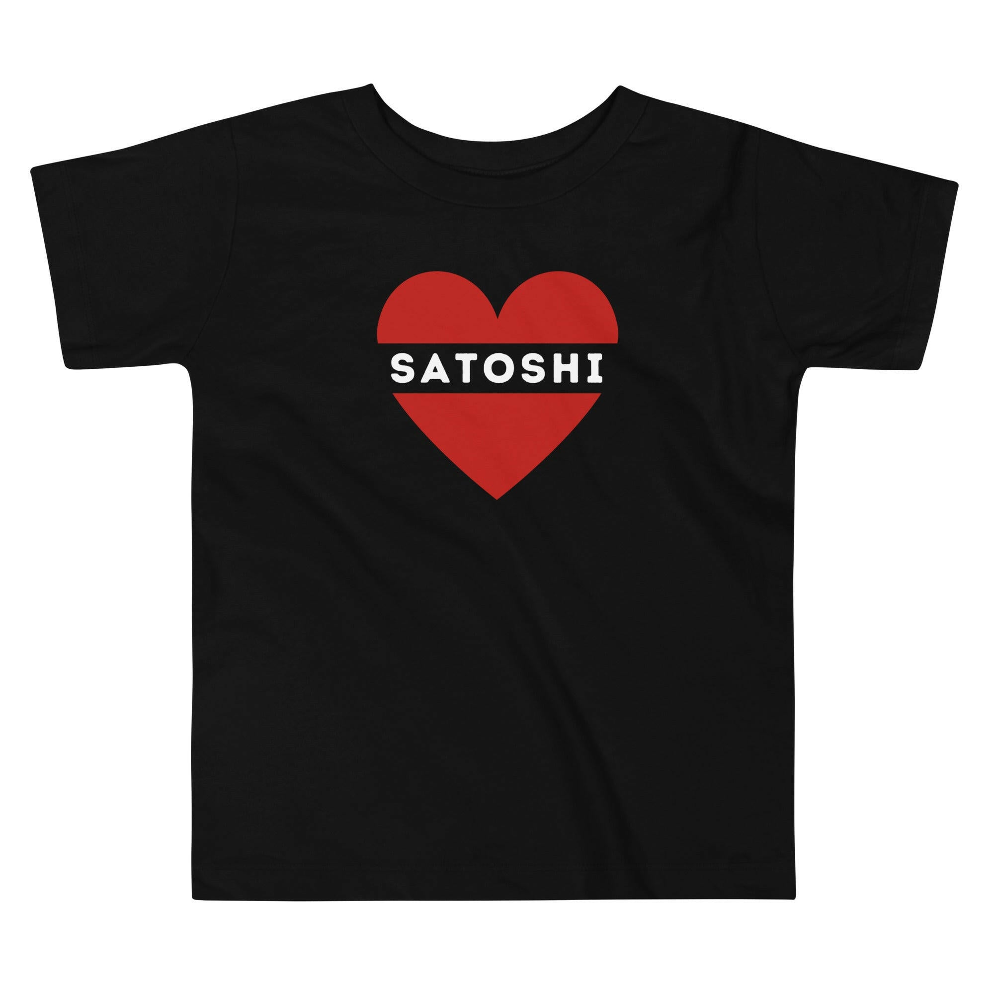 I HEART SATOSHI / Toddler Bitcoin Tee - Lil'B - The Orange Habit