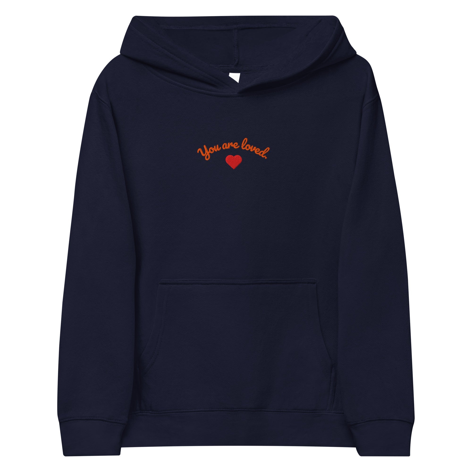 you are loved kids christian hoodie by praise society