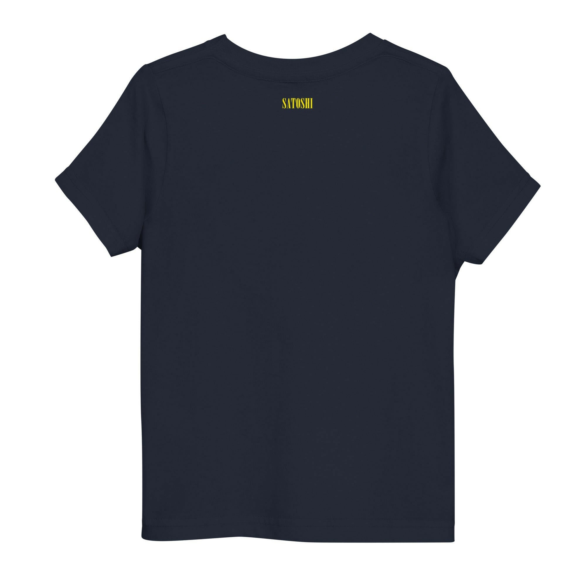 Satoshi Smiles / Toddler Bitcoin Tee  The Orange Habit | Bitcoin Clothing & Apparel.