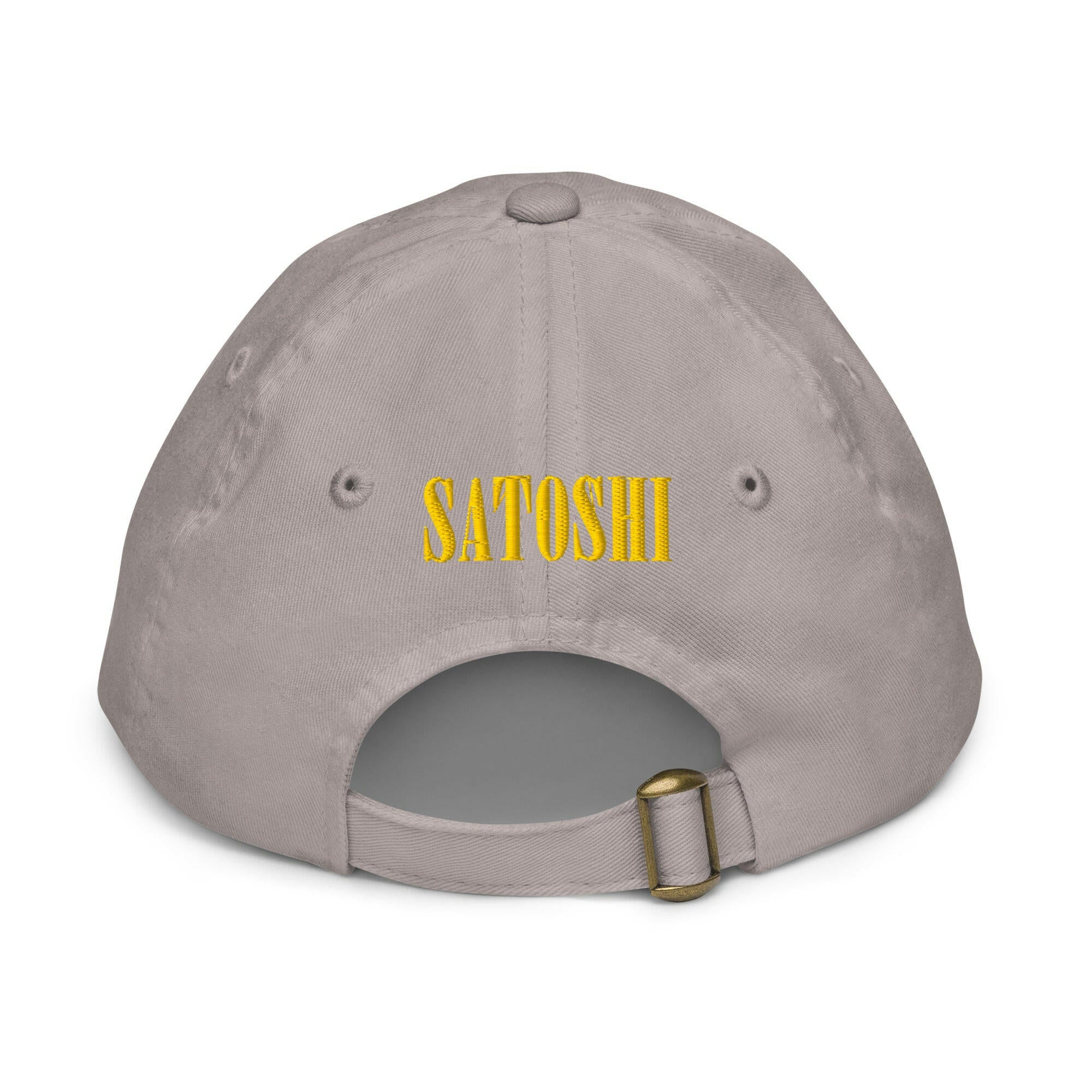 SATOSHI SMILES / Kids' Bitcoin Hat - Lil'B Hats - The Orange Habit