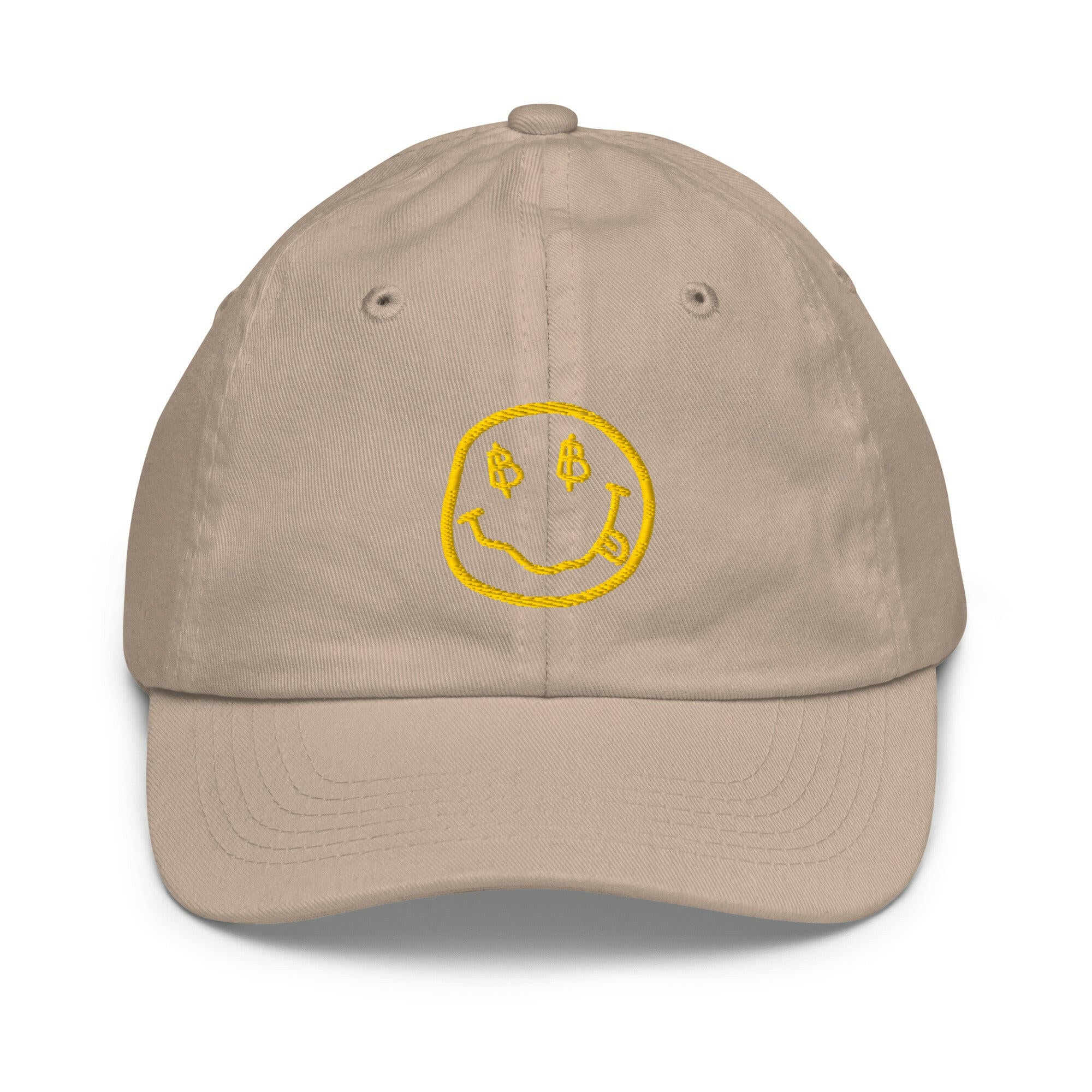 SATOSHI SMILES / Kids' Bitcoin Hat - Lil'B Hats - The Orange Habit