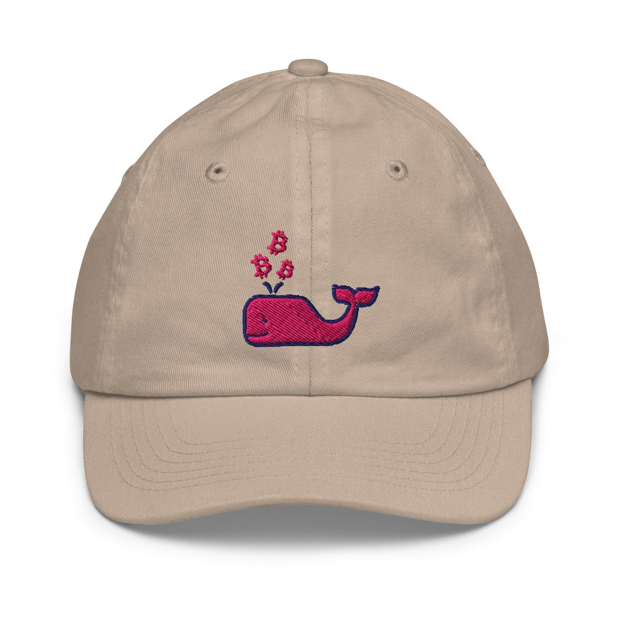 Bitcoin Whale / Kids Pink Bitcoin Hat - Lil'B Hats - The Orange Habit