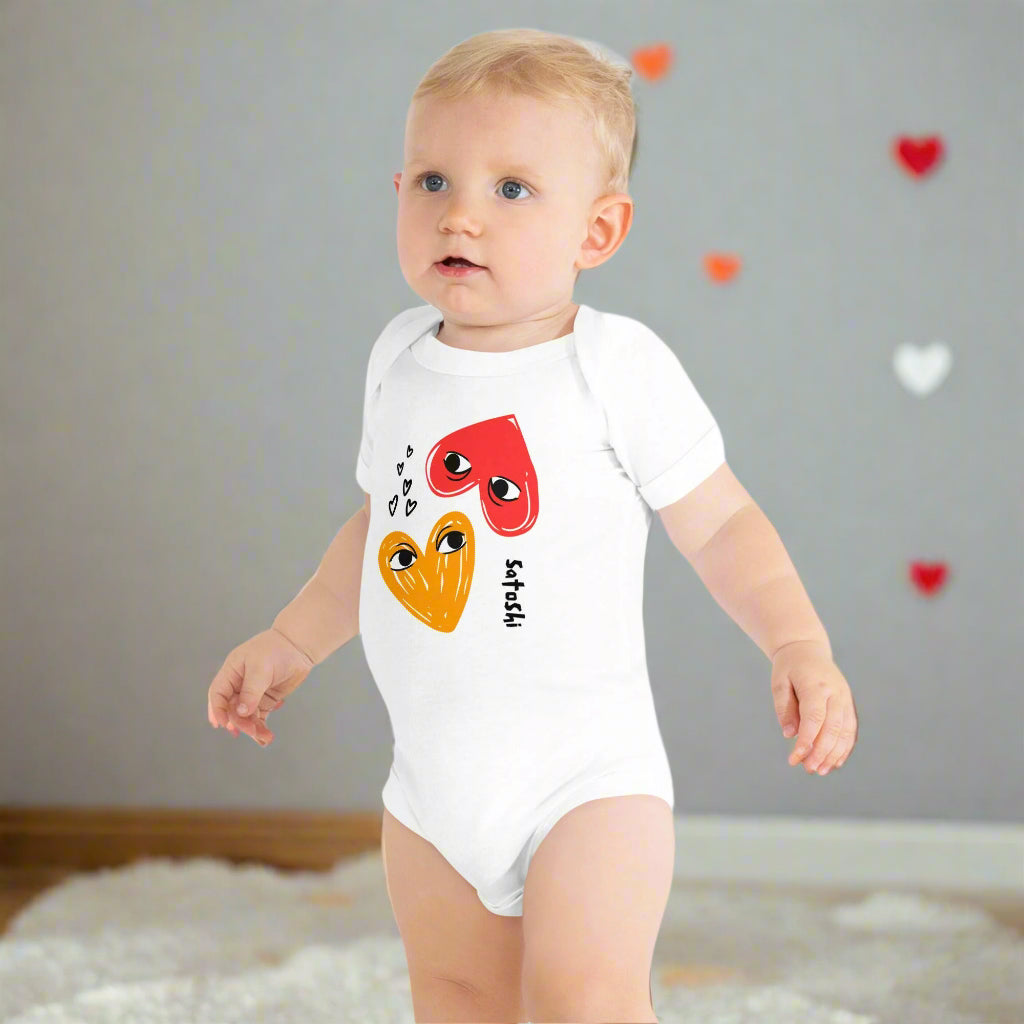 I Heart Satoshi / Bitcoin Onesie - Lil'B - The Orange Habit