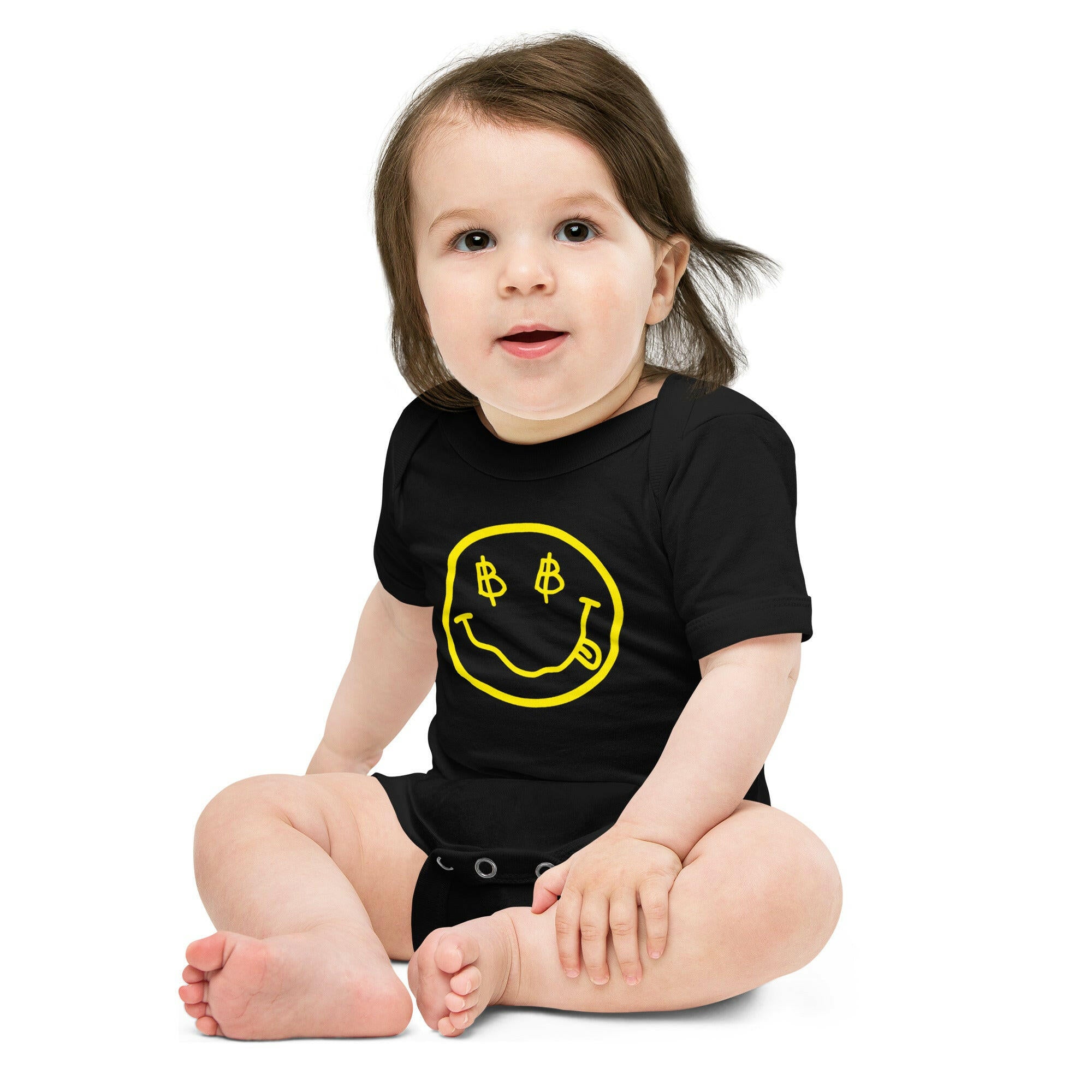 SATOSHI Smiles / Bitcoin Onesie - Lil'B - The Orange Habit