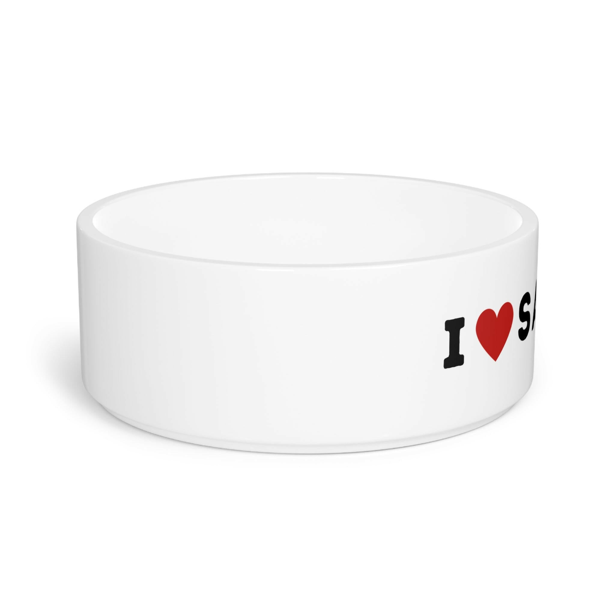I HEART Satoshi / Pet Bowl - Maison Toshi - The Orange Habit