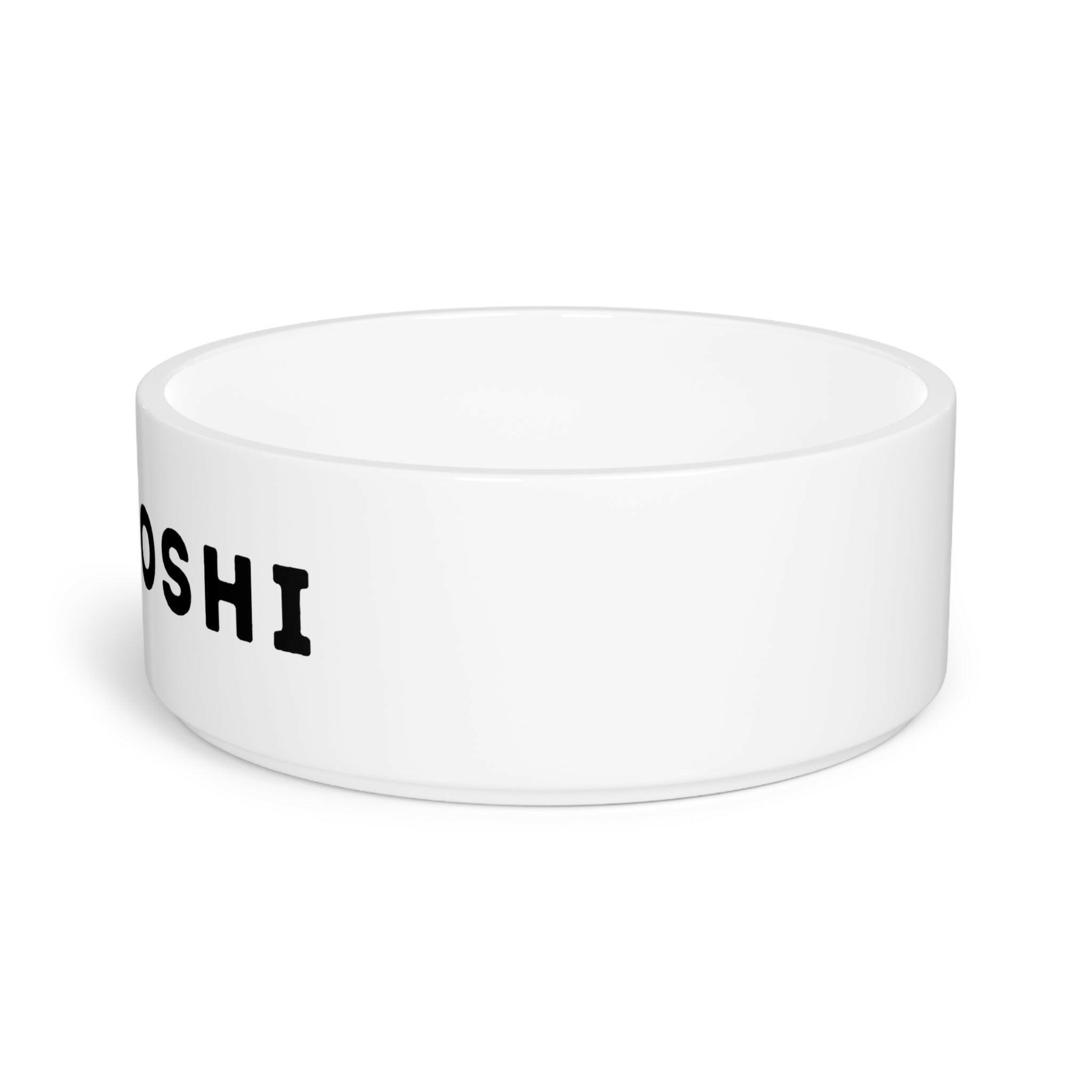 I HEART Satoshi / Pet Bowl - Maison Toshi - The Orange Habit