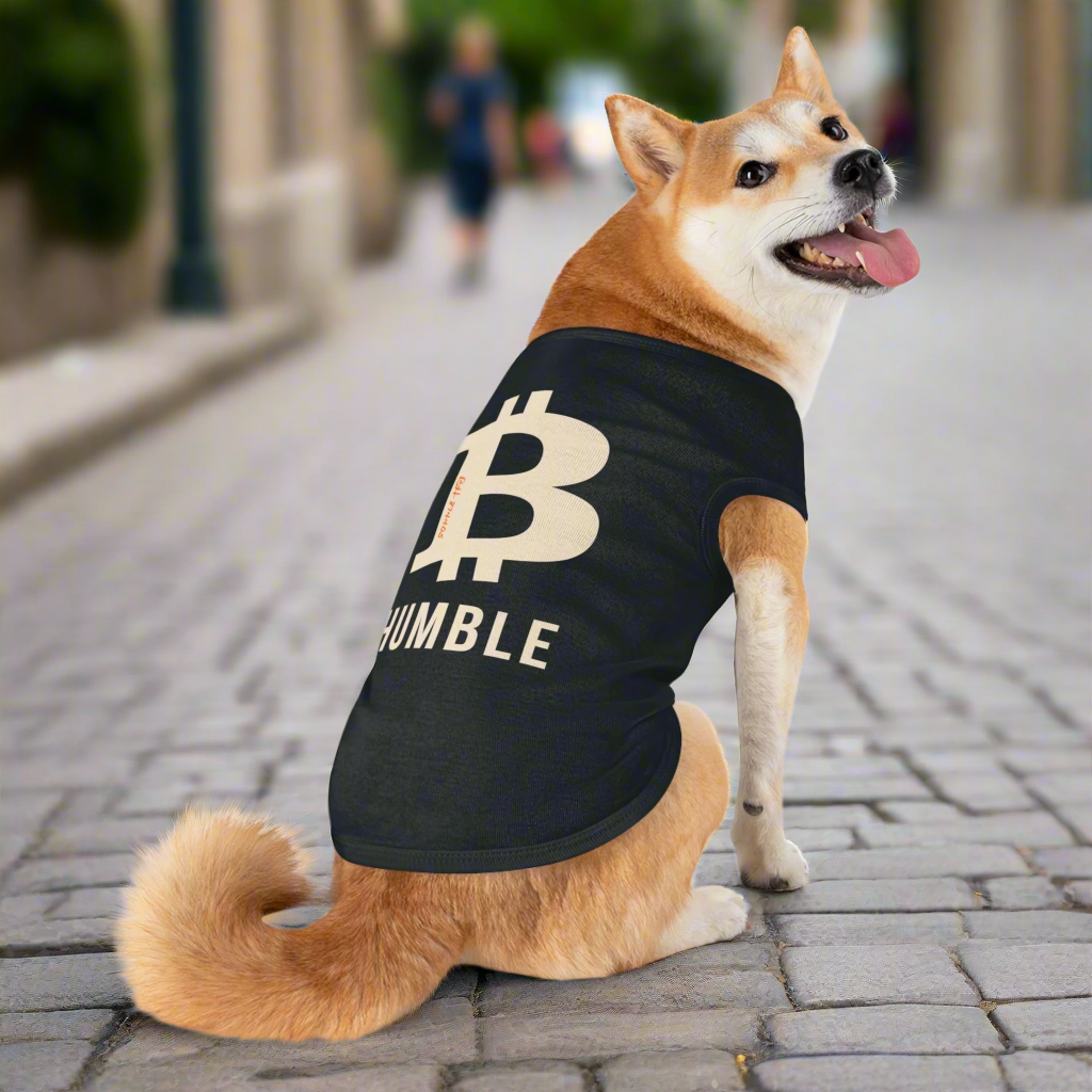 B Humble / Pet Tank Top  The Orange Habit | Bitcoin Clothing & Apparel.
