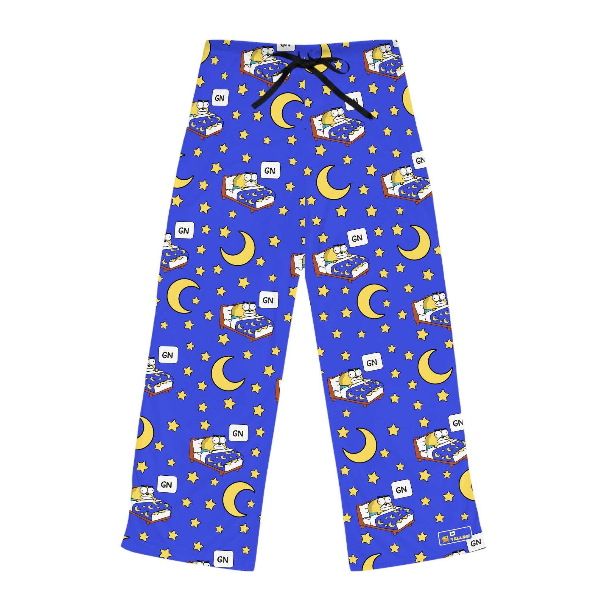 Meme YELLOW / Women's Pajama Pants - SVRN_T Woman - The Orange Habit