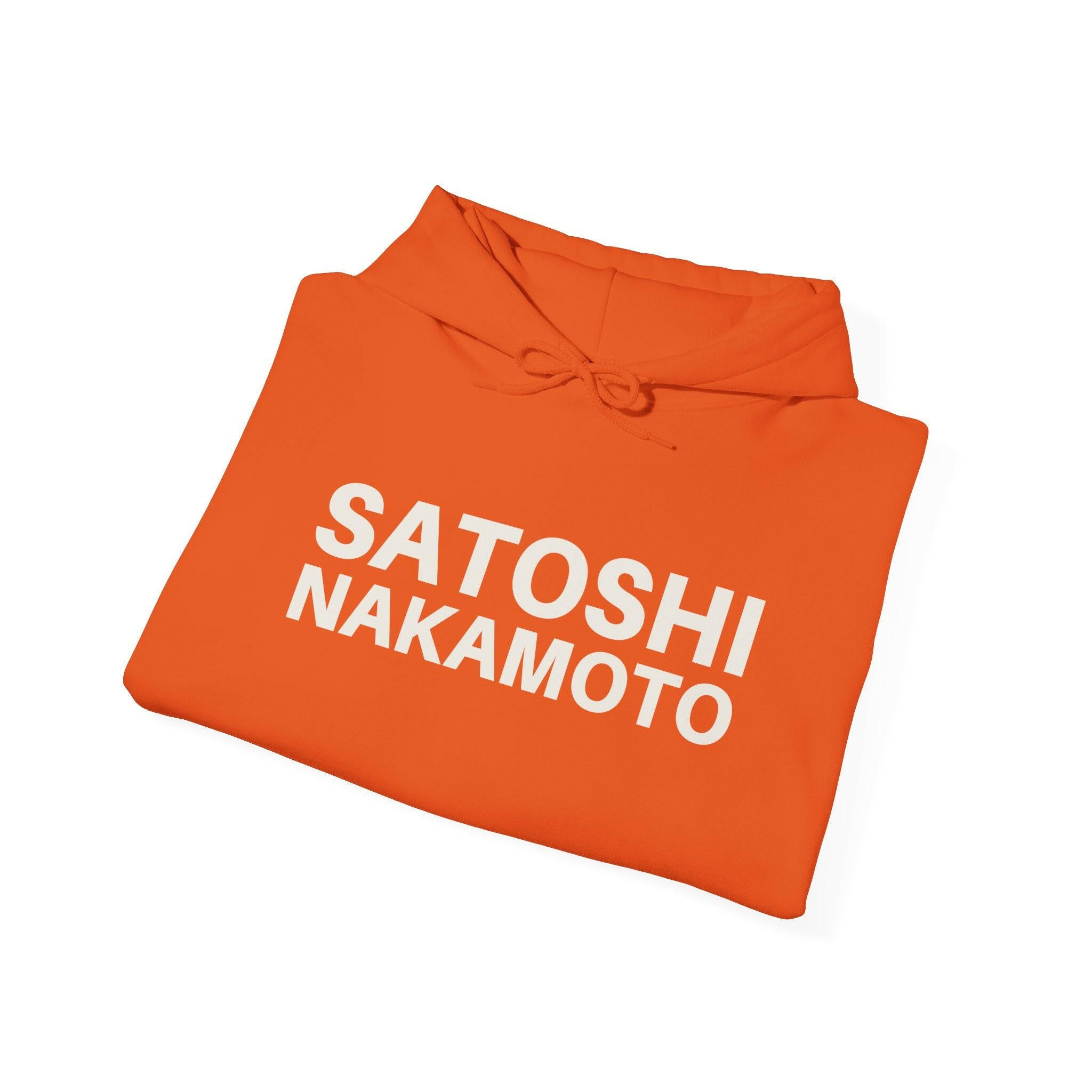 NAKAMOTO / Bitcoin Hoodie - SVRN_T - The Orange Habit